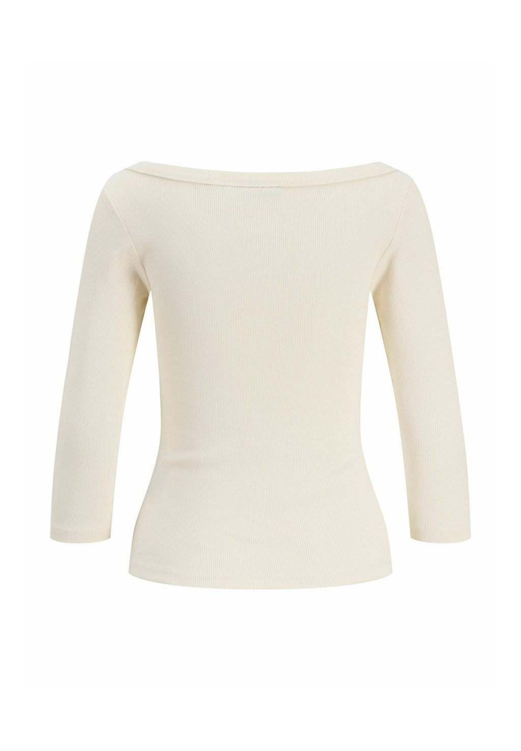 JXFIFI STR 3/4 BOATNECK TOP JRS NOOS - Long sleeved top - antique white