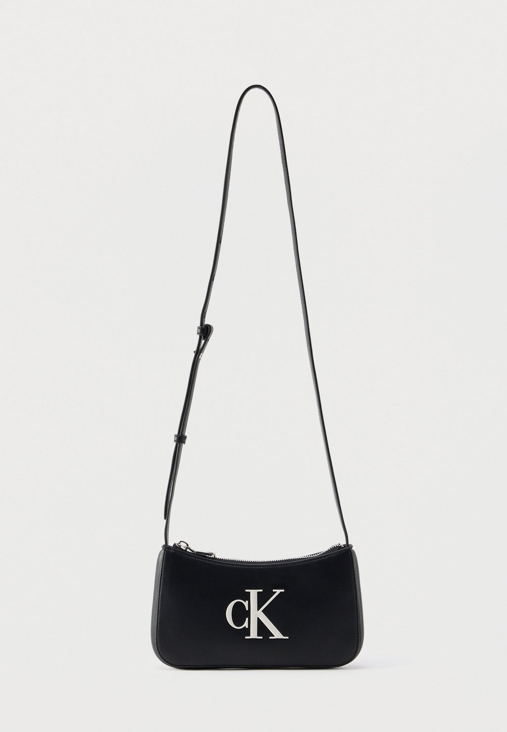 BOLD MINI BAG - Cross body bag - black/white