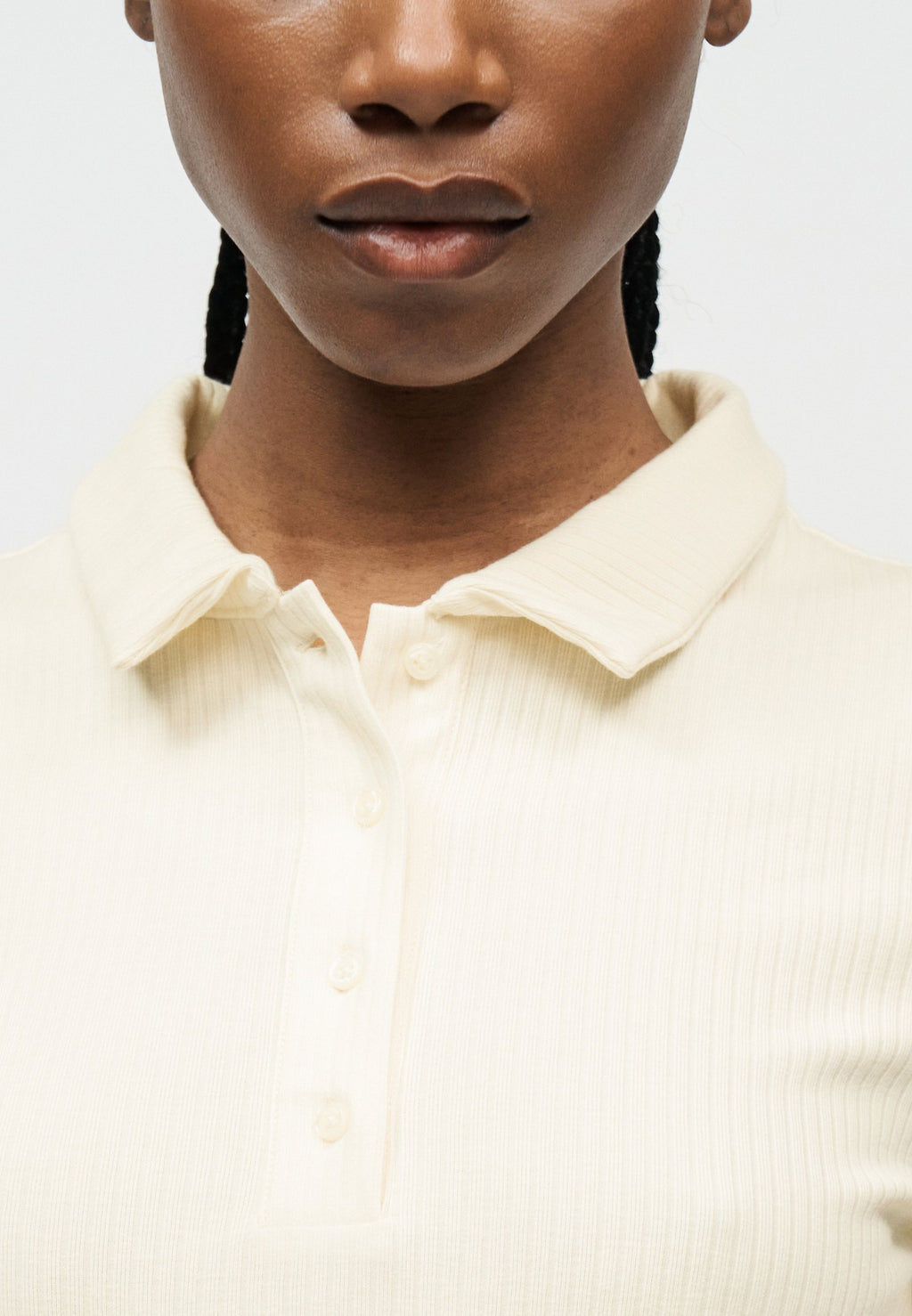 Polo shirt - ivory frost