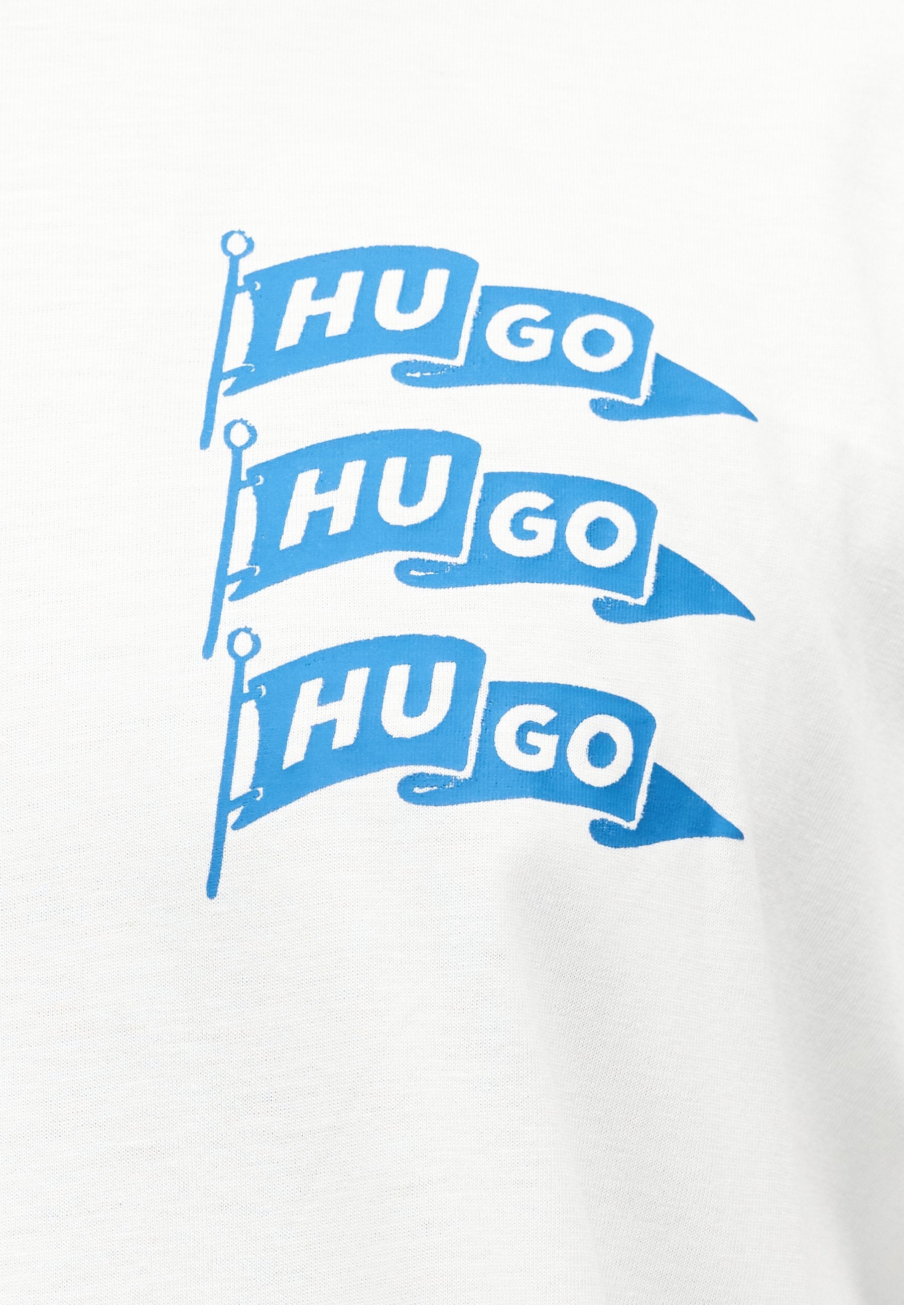 NALIEN - Print T-shirt - white