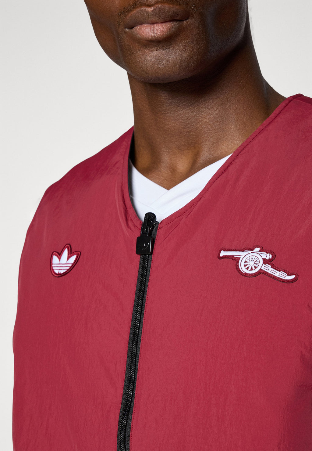 GILET ARSENAL FC ICON - Gilet - team coll bordeaux/noir