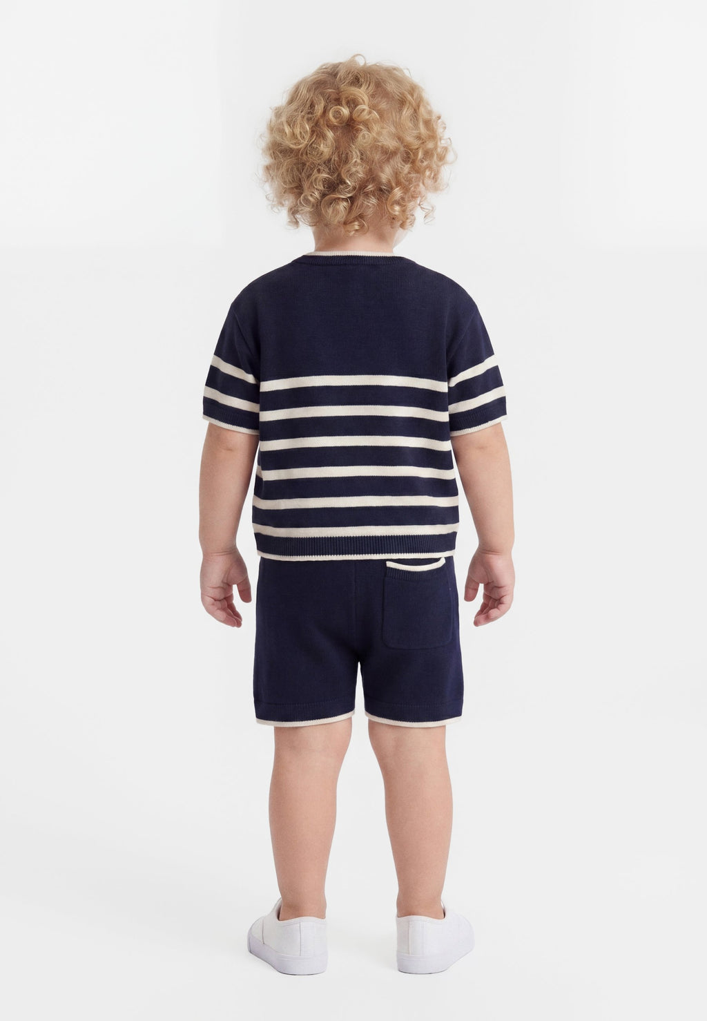 TEE SET - Shorts - navy