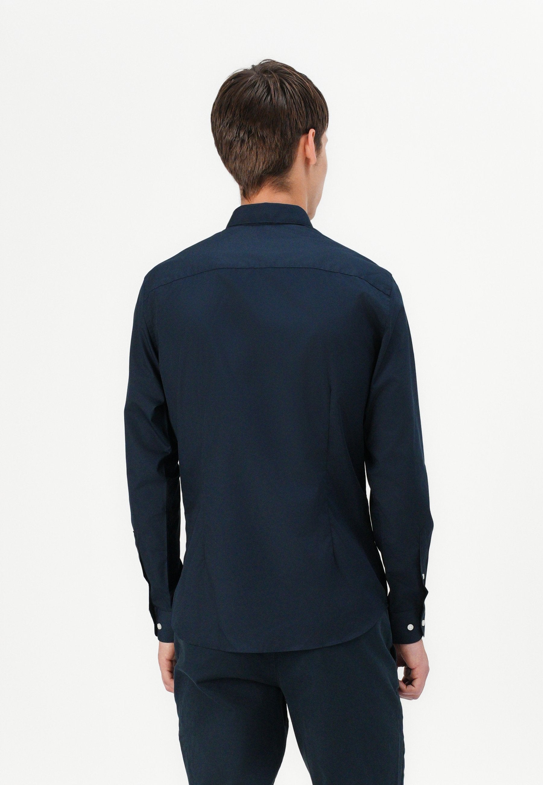 Slim Fit - Shirt - navy