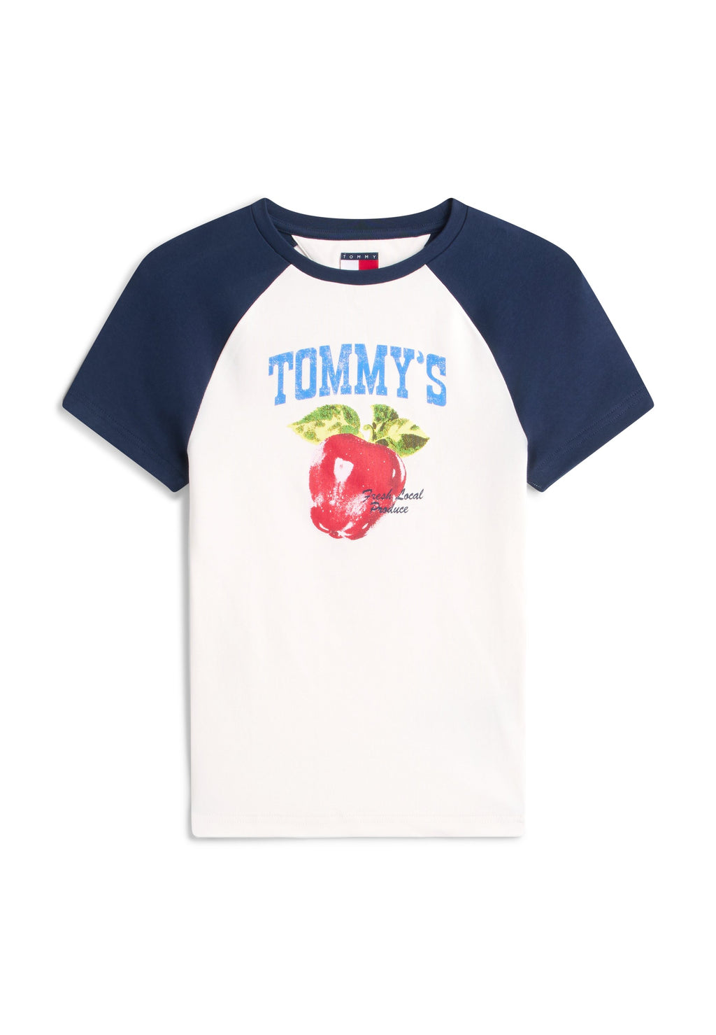 GRAPHIC SLIM RAGLAN T-SHIRT - Print T-shirt - ancient white