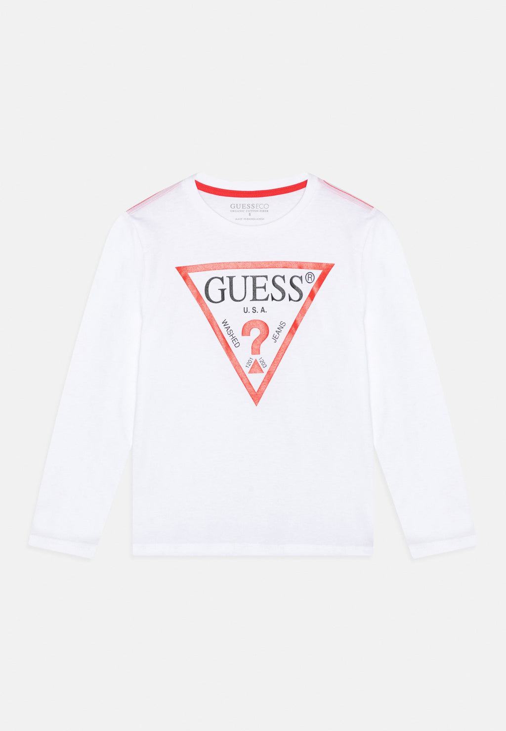 JUNIOR CORE - Long sleeved top - pure white