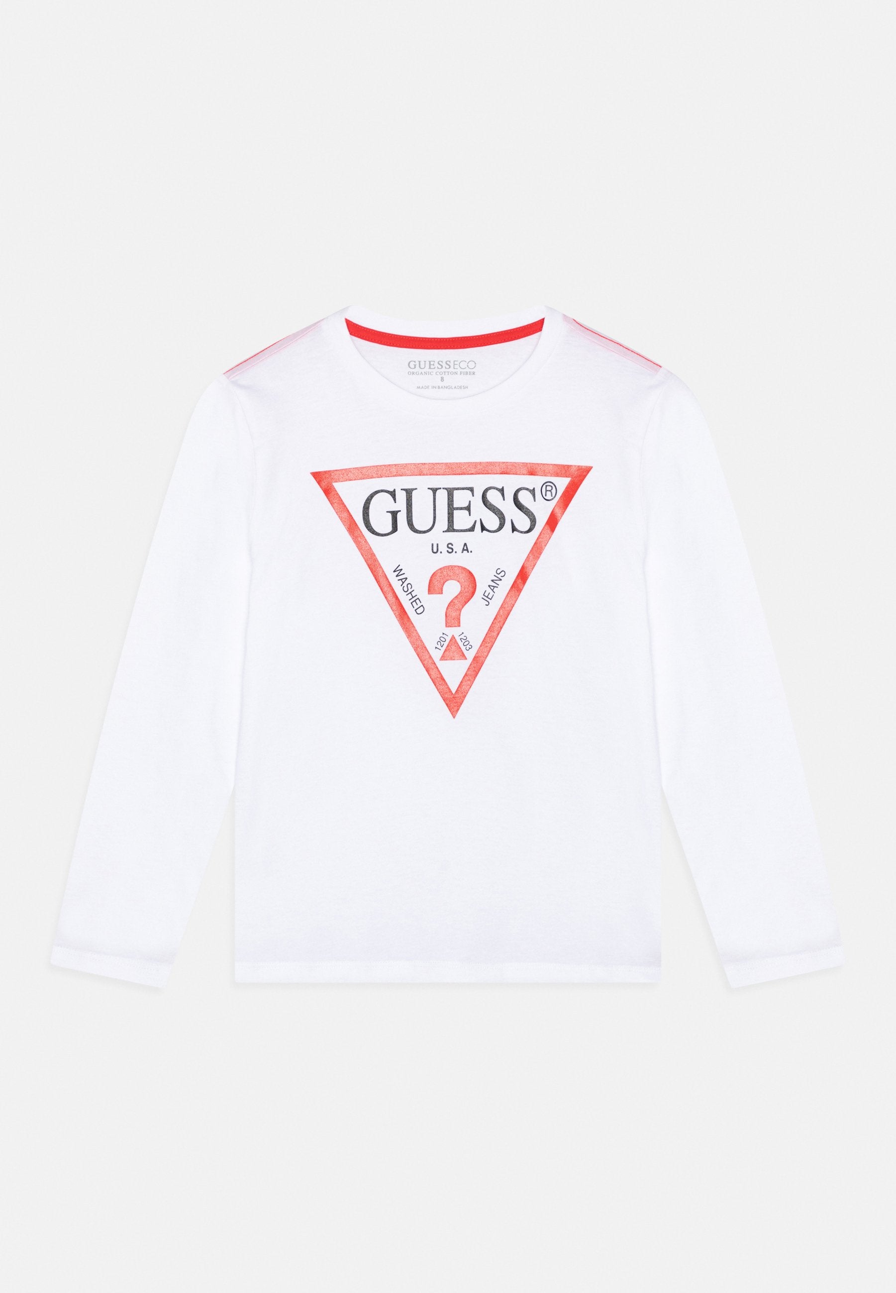 JUNIOR CORE - Long sleeved top - pure white