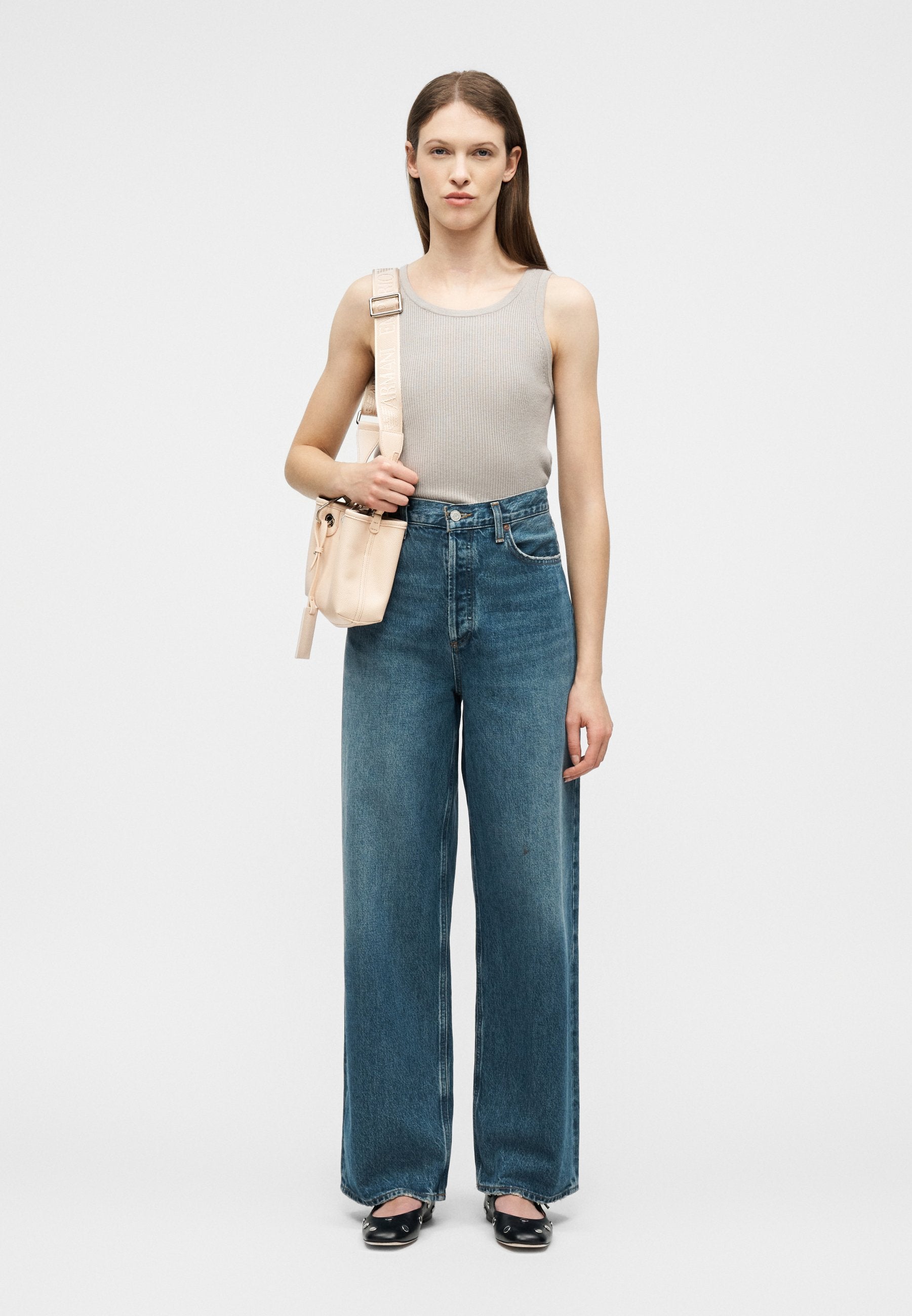 MYEA SHOPPING - Handbag - apricot/moka