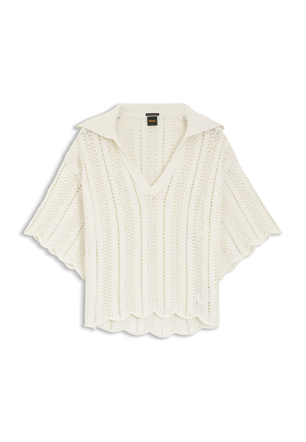 Polo shirt - open white