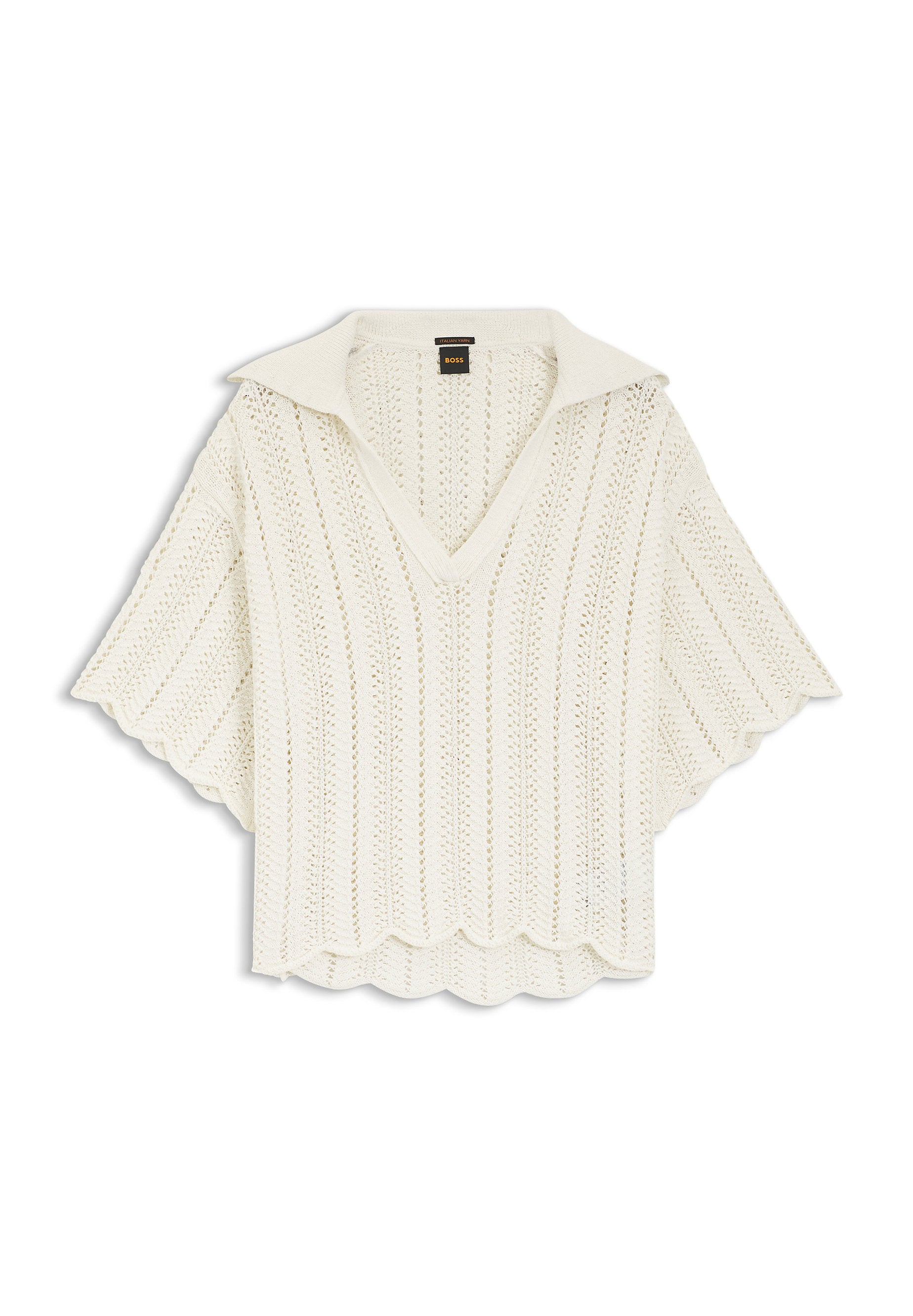 Polo shirt - open white