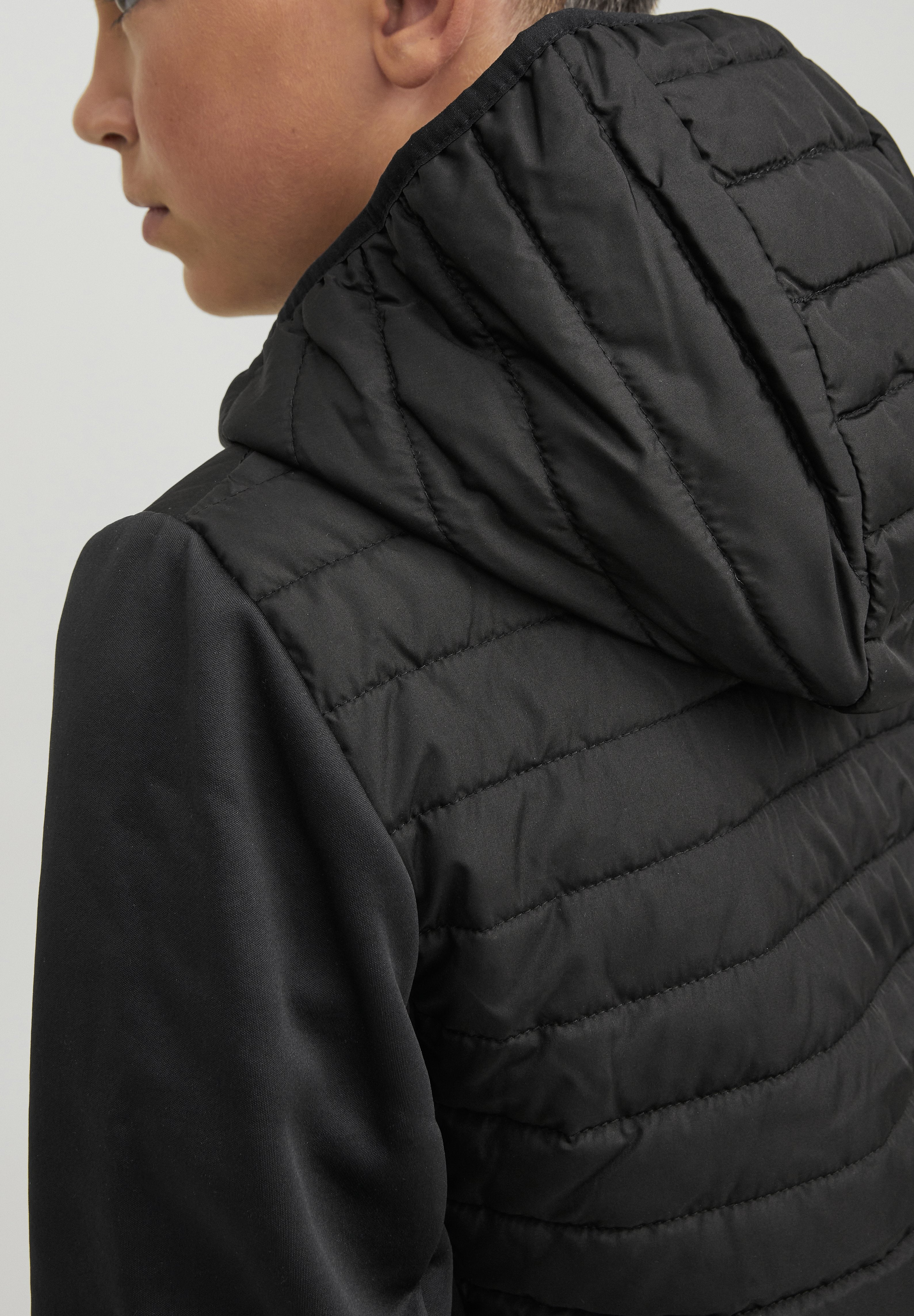 JJEMULTI QUILTED JACKET - Light jacket - black