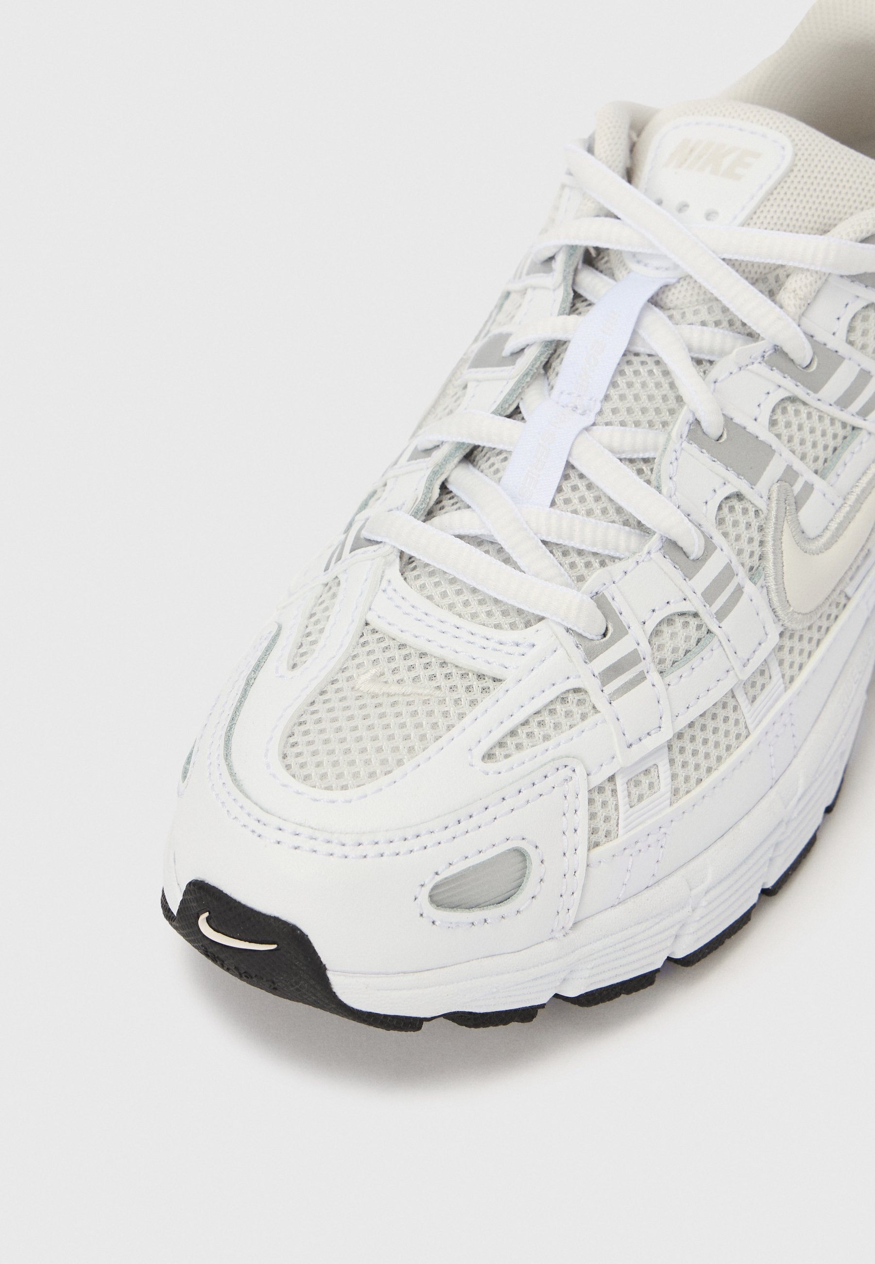 P 6000 LACE UNISEX - Baskets basses - platine/blanc/argenté/noir