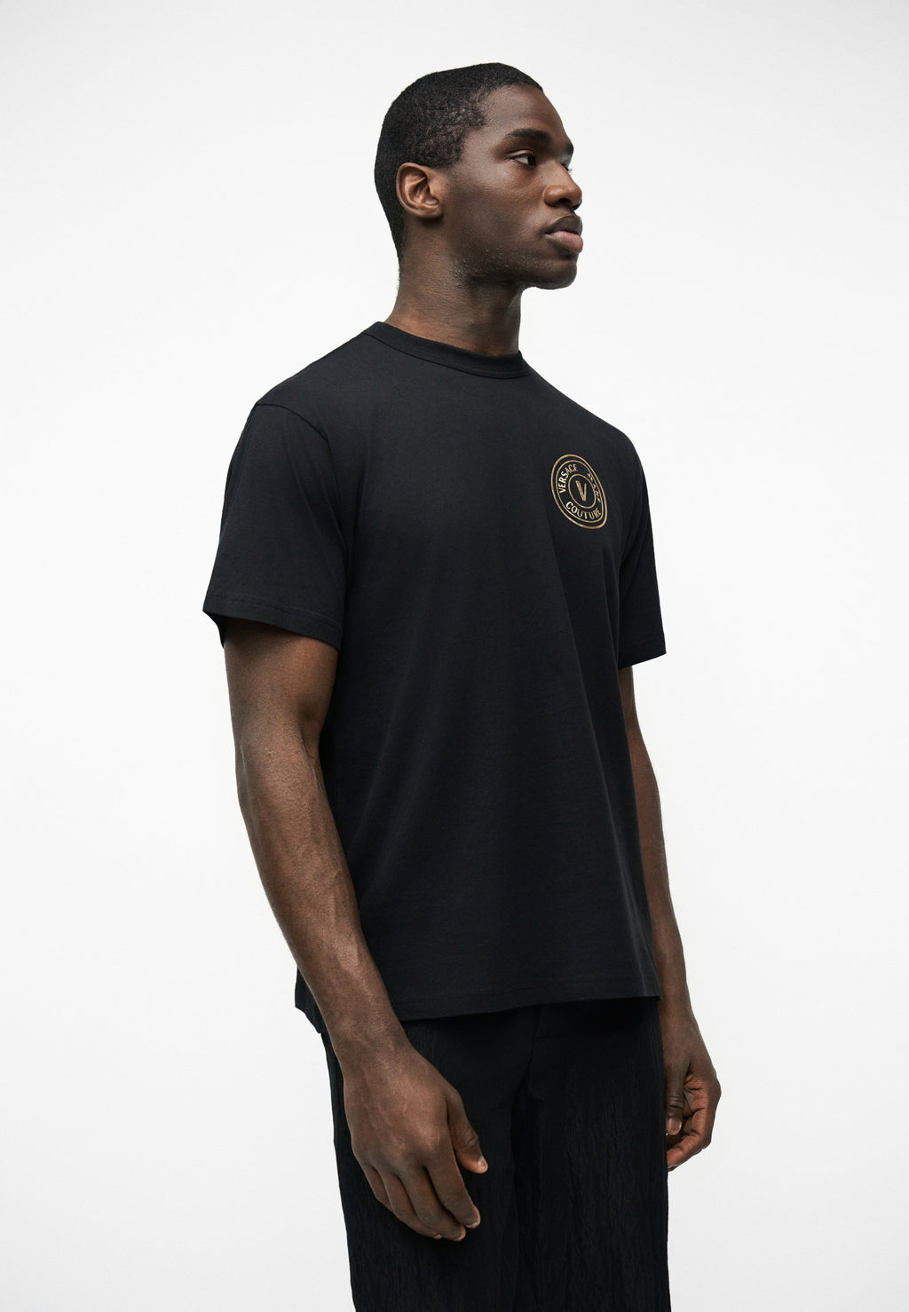 EMBLEM UNISEX - Basic T-shirt - black/gold-coloured