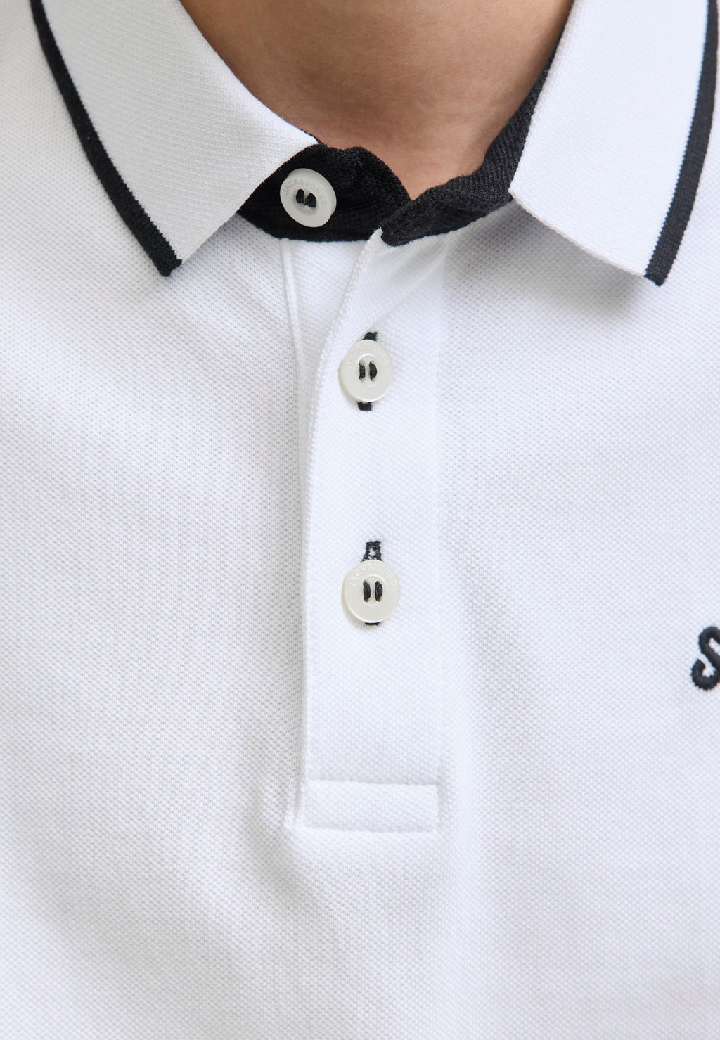 JJEPAULOS - Polo shirt - white