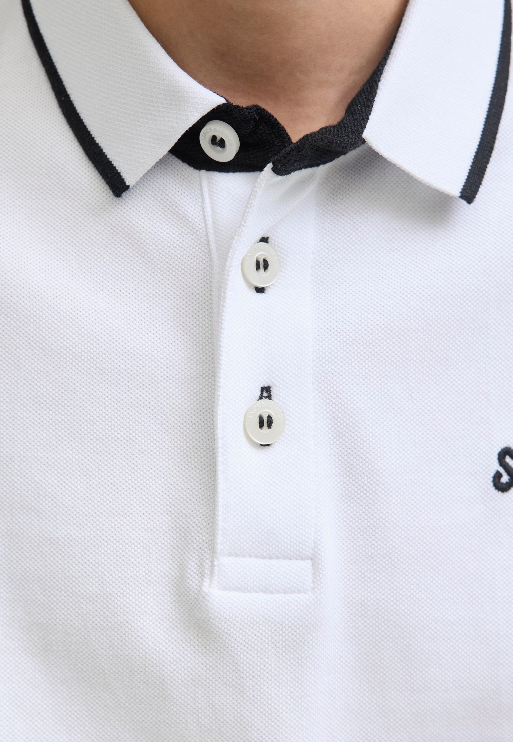 JJEPAULOS - Polo shirt - white