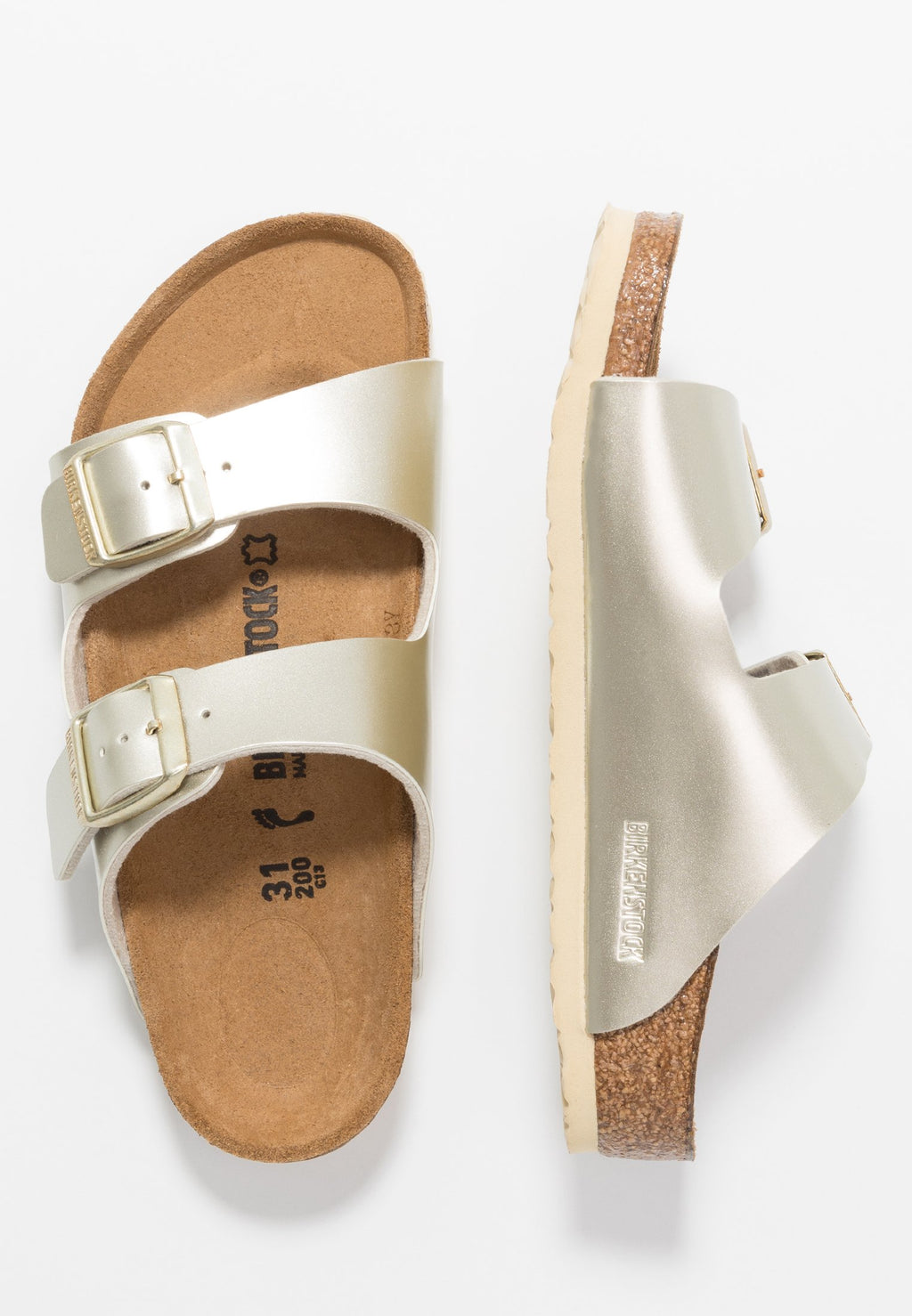ARIZONA - Slippers - electric metallic gold