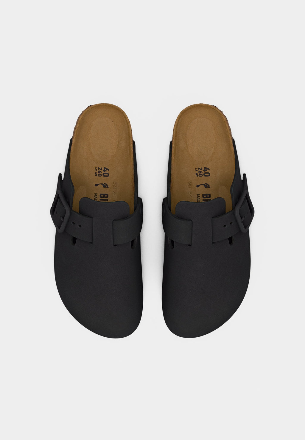 BOSTON WB LENB BLACKS NARROW UNISEX - Clogs - black