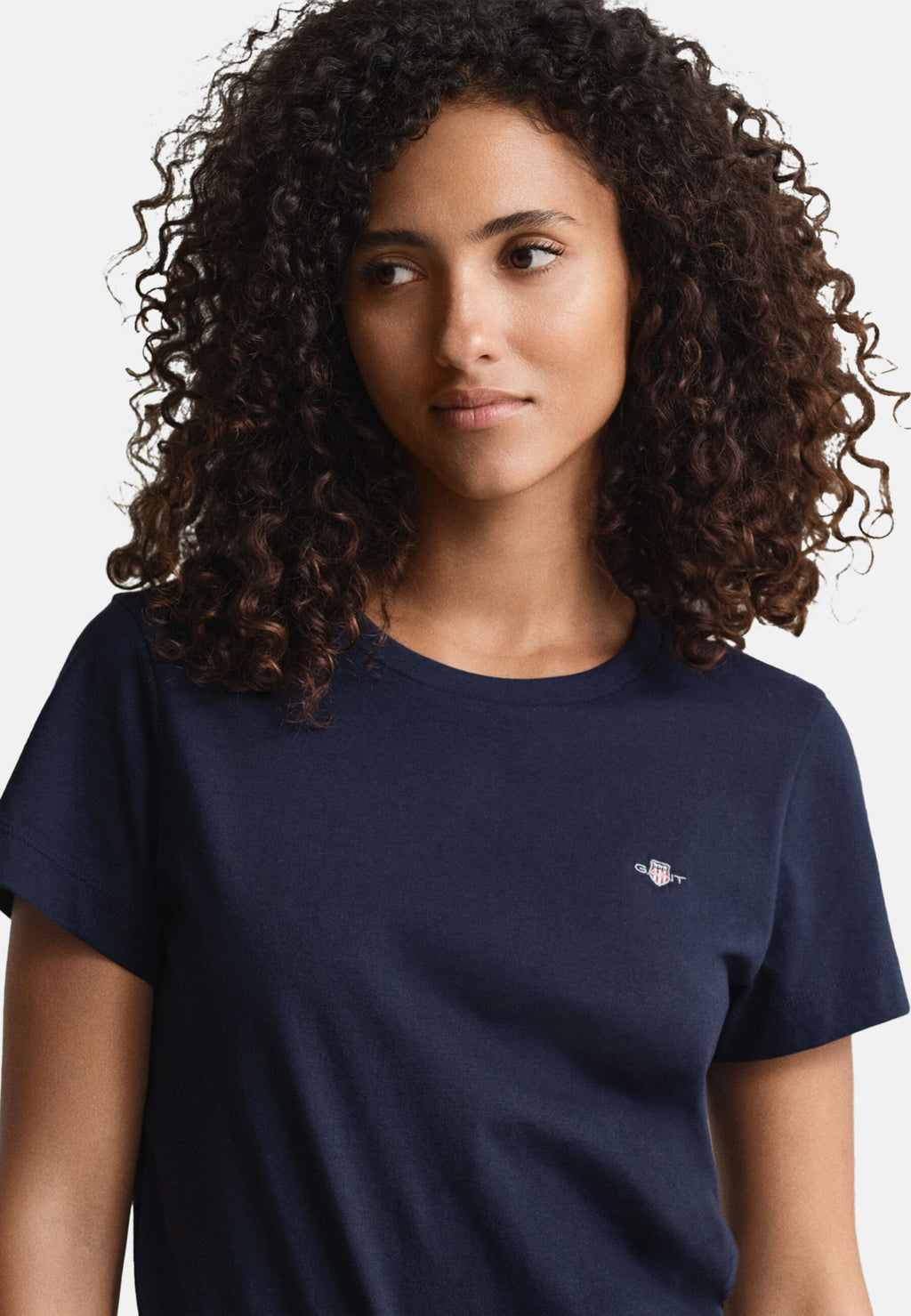 REG SHIELD - Basic T-shirt - evening blue