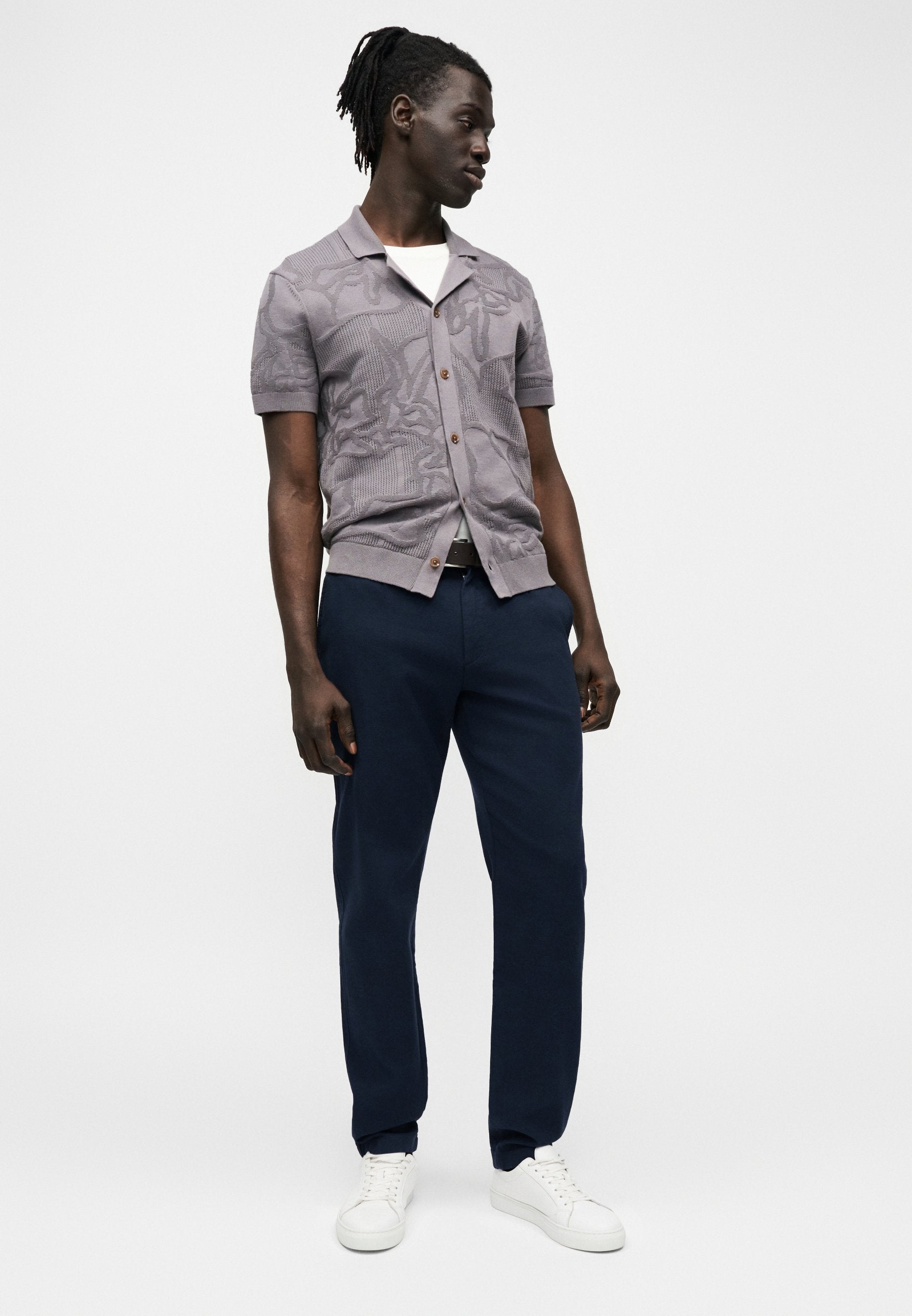 Chinos - dark blue