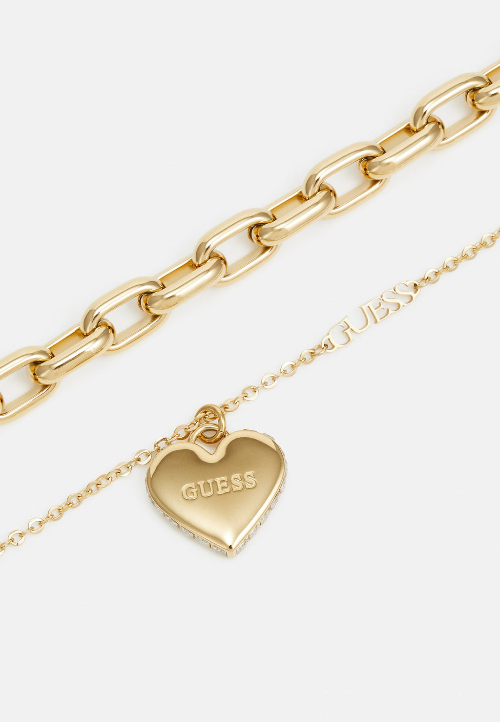 FALLING IN LOVE - Necklace - yellow gold-coloured