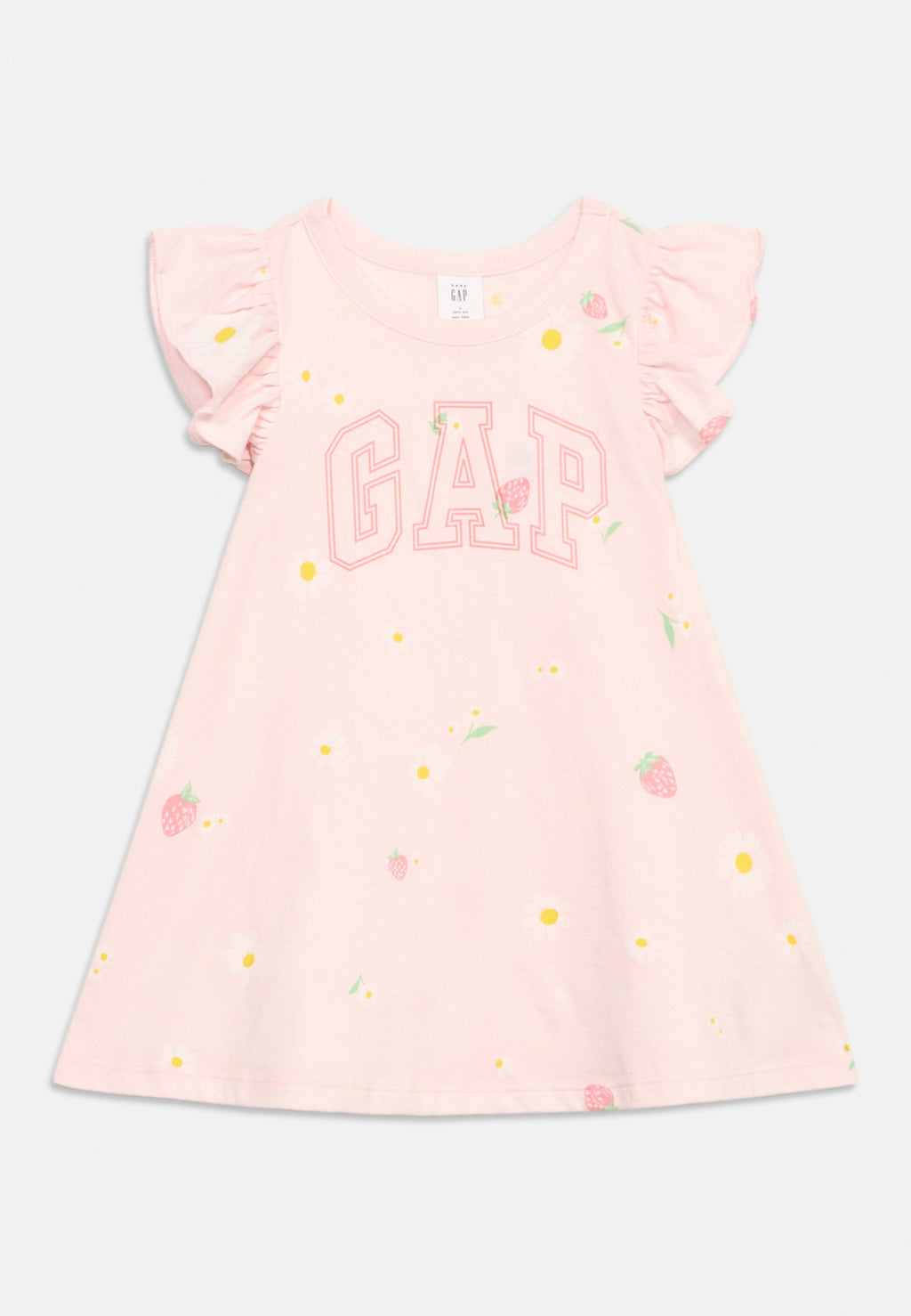 LOGO - Jersey dress - light pink