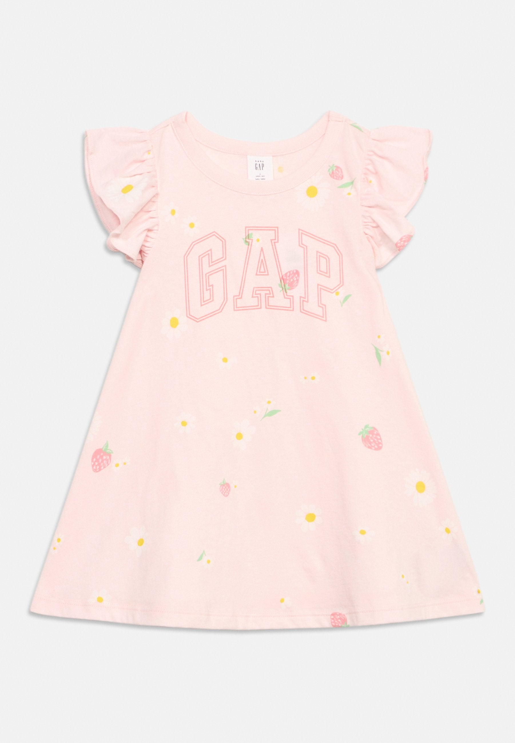 LOGO - Jersey dress - light pink