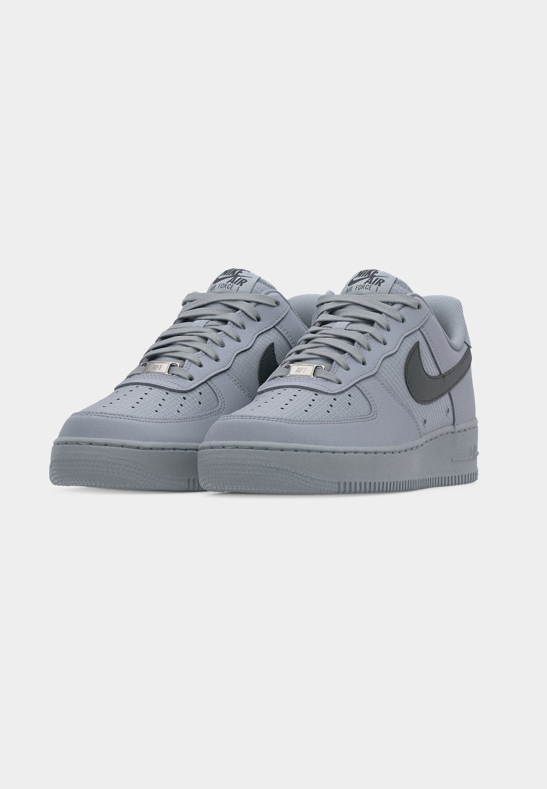 AIR FORCE 1 07 LV8 TECH - Baskets basses - wolf grey/dark smoke grey
