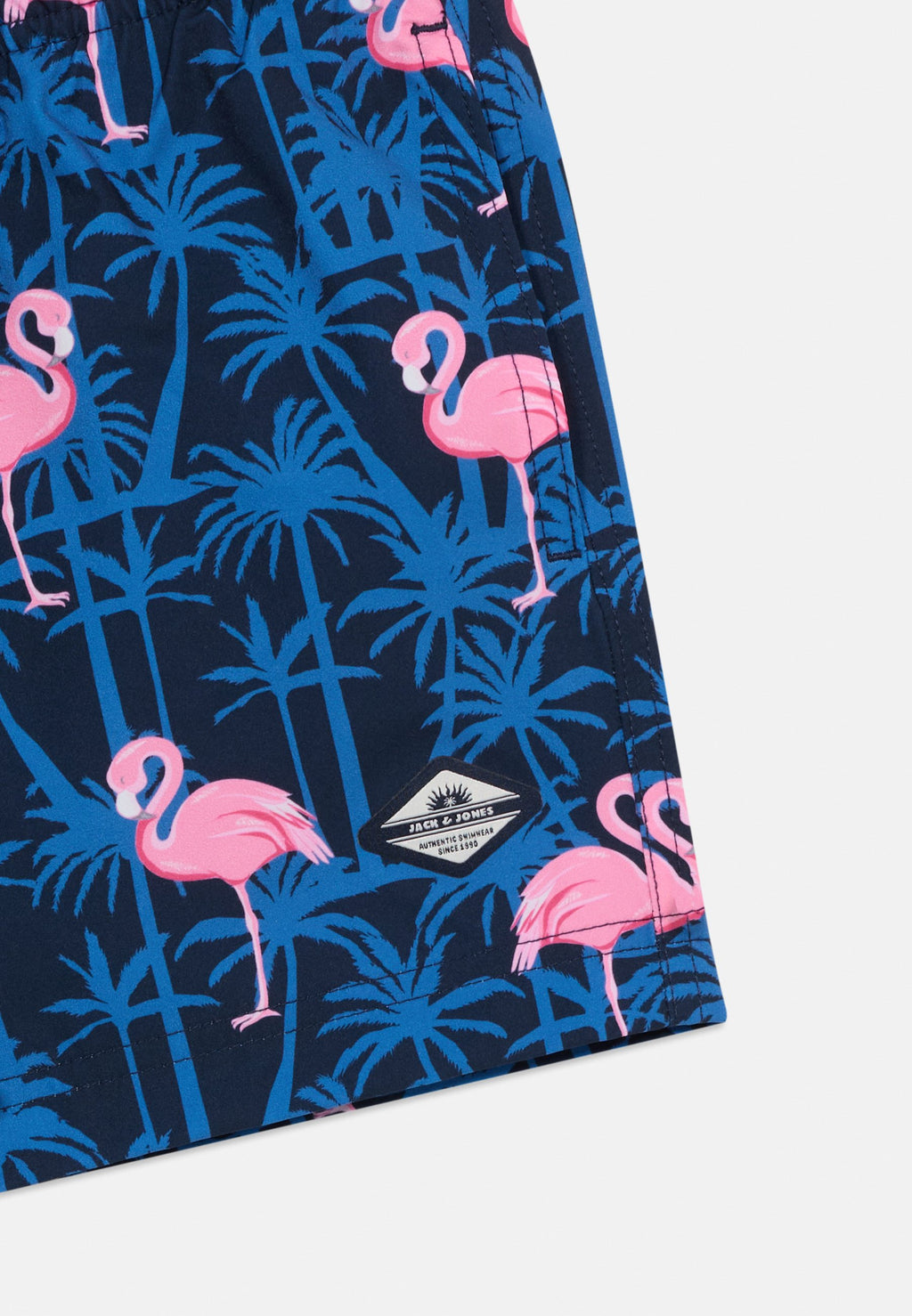 JPSTMAUI VIBES NOVELTY SWIM - Swimming shorts - navy blazer