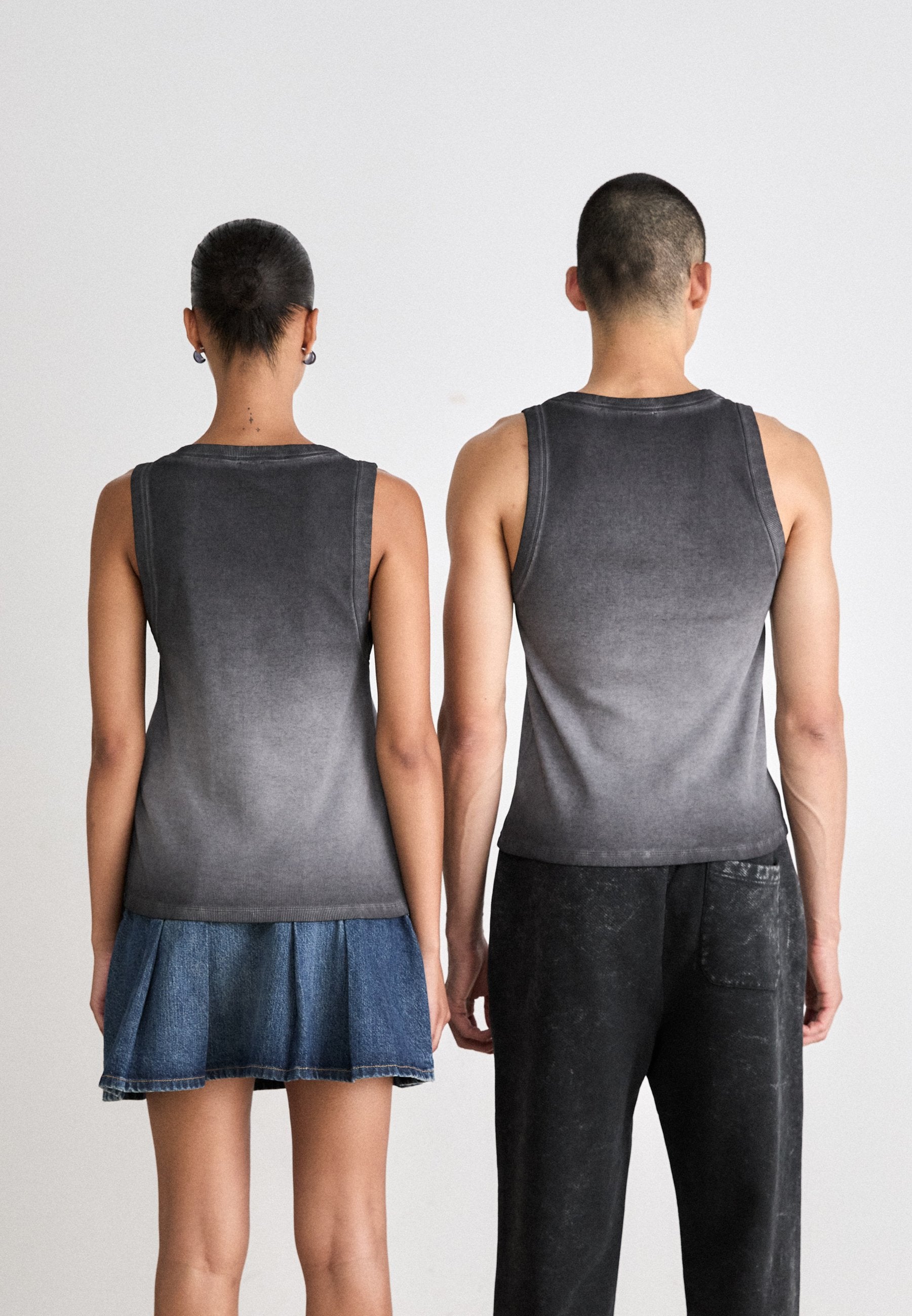 DEYNA UNISEX - Top - black