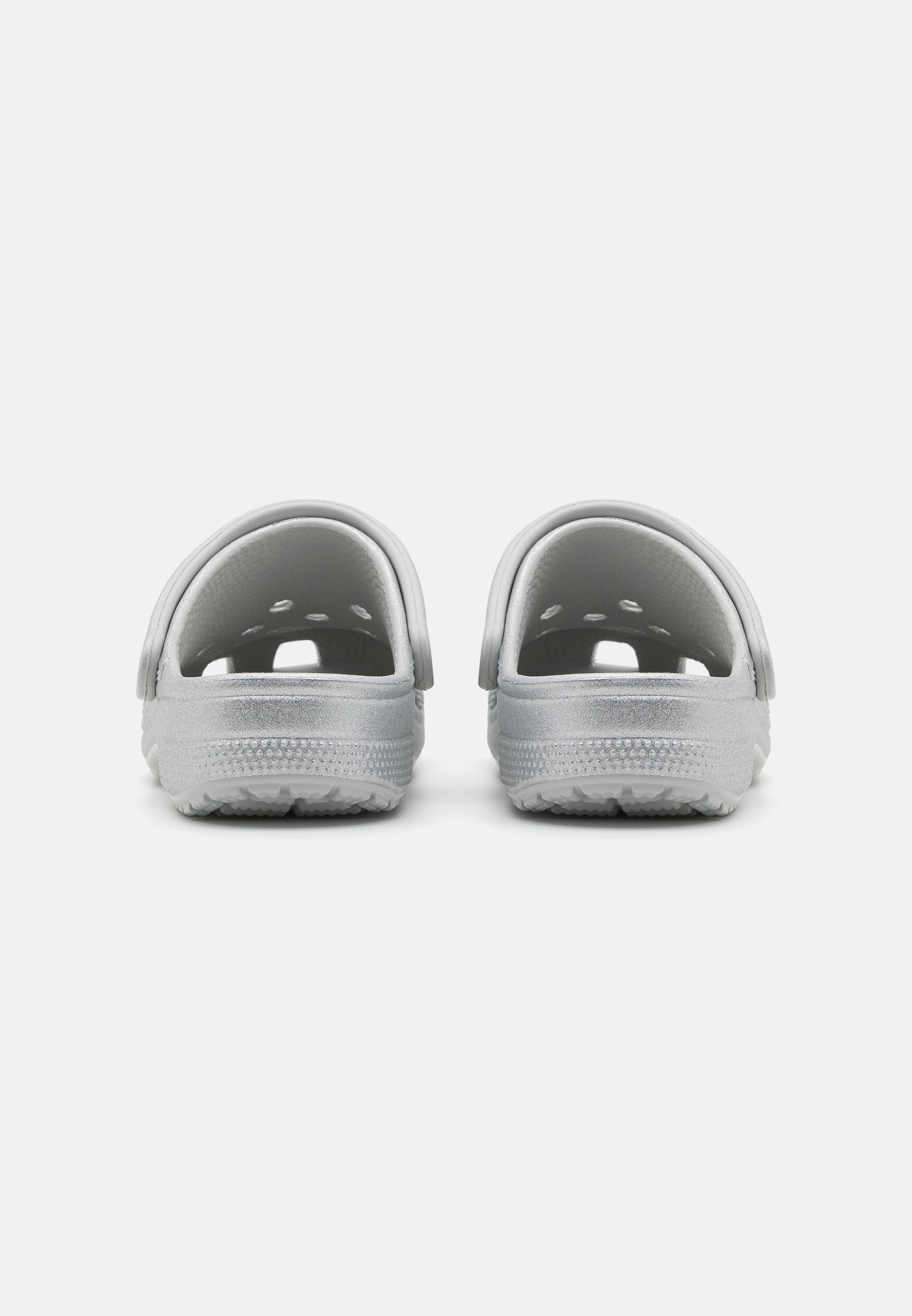 CLASSIC GLITTER - Clogs - silver