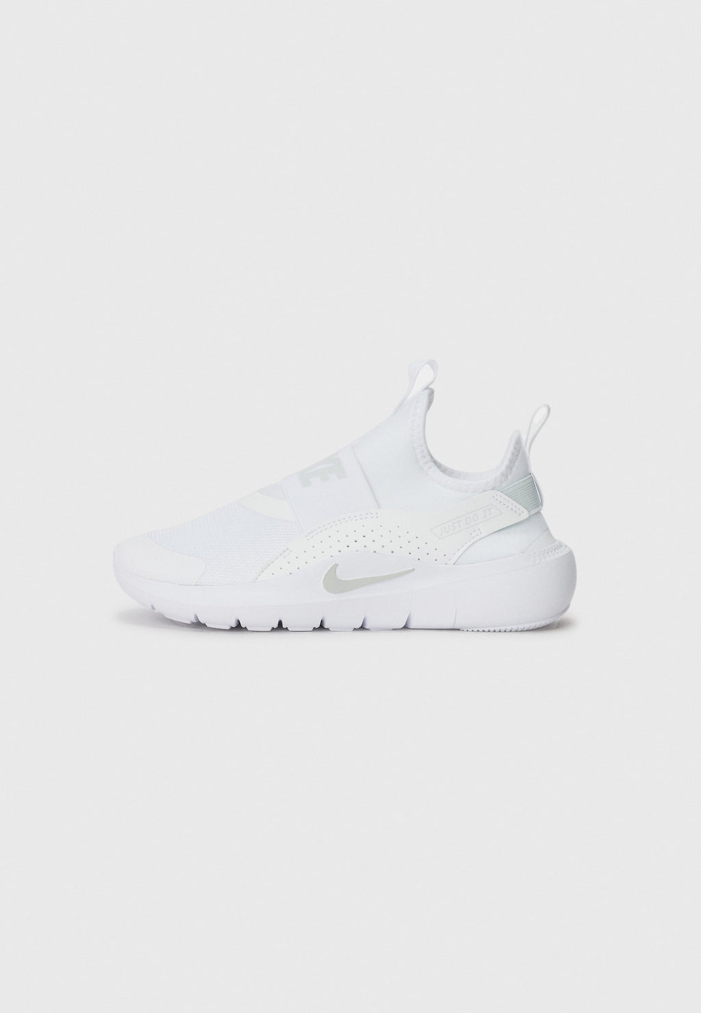 FLEX RUNNER UNISEX - Road running shoes - white/platinum-coloured tint/white