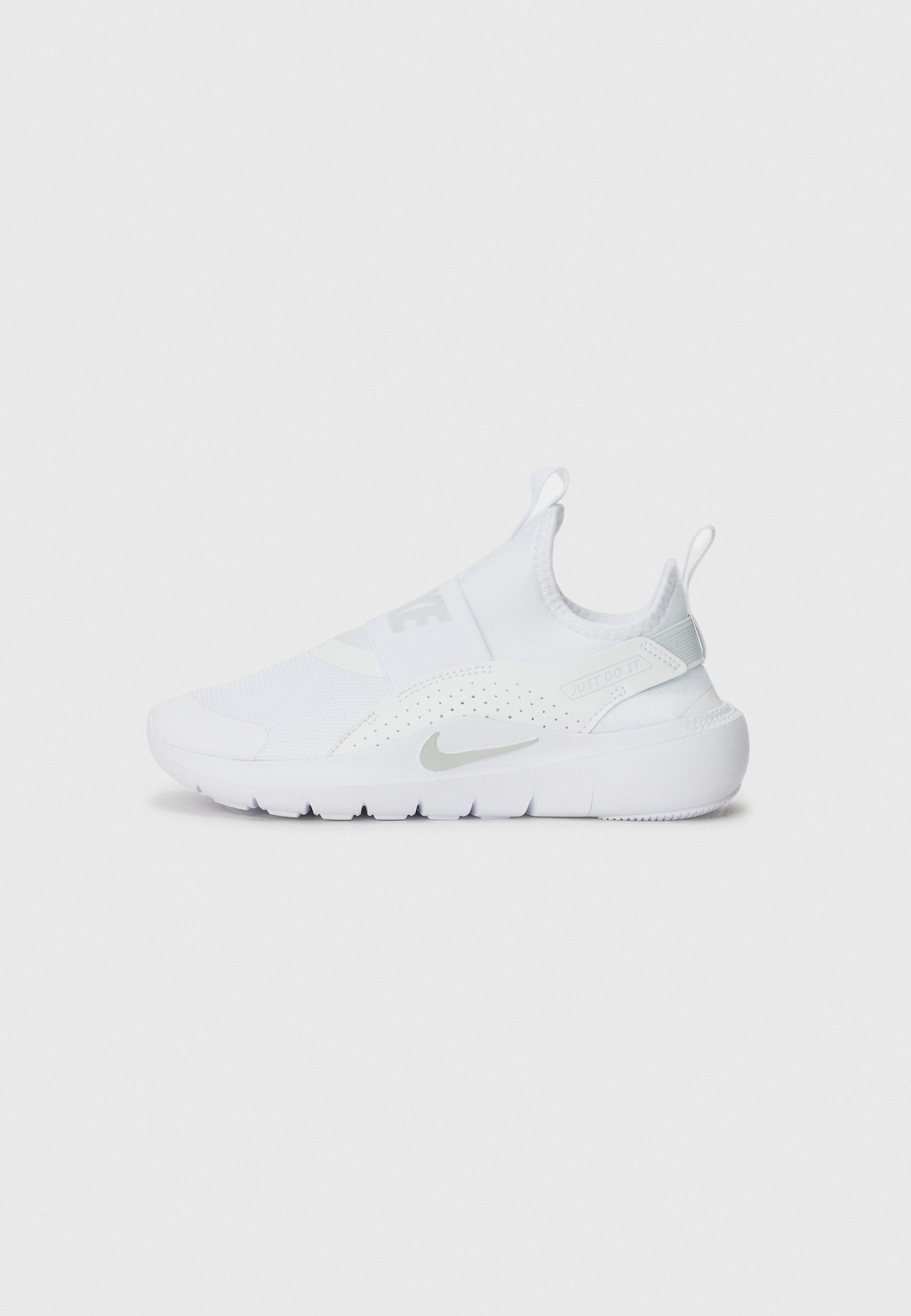 FLEX RUNNER UNISEX - Road running shoes - white/platinum-coloured tint/white