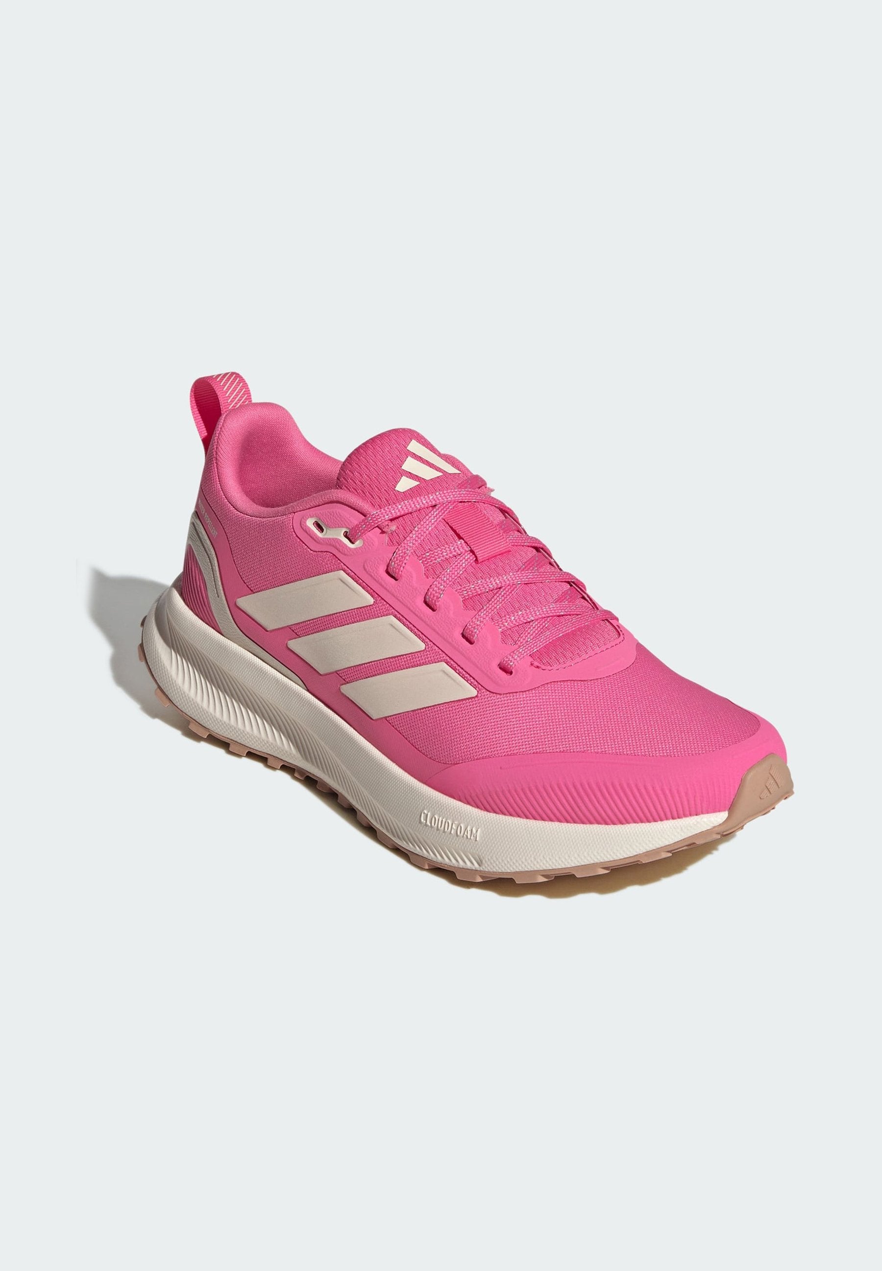 RUNFALCON 5 TR - Chaussures de trail running - rose fusion/blanc craie/noir core