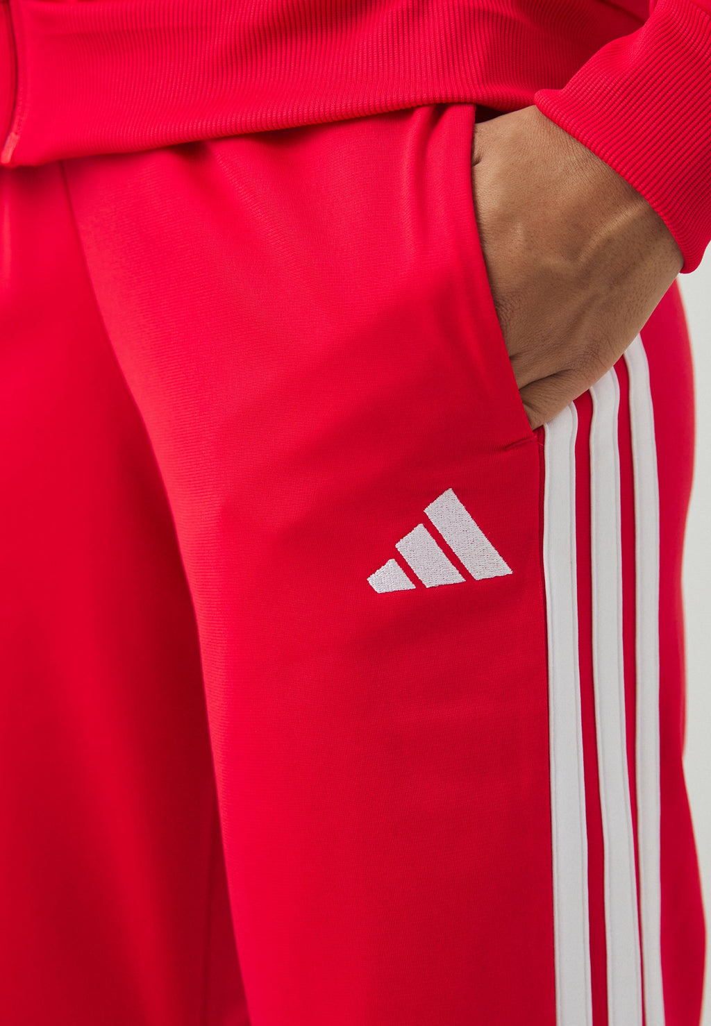 DAYREADY TRACKSUIT SET - Tracksuit - pure ruby/white