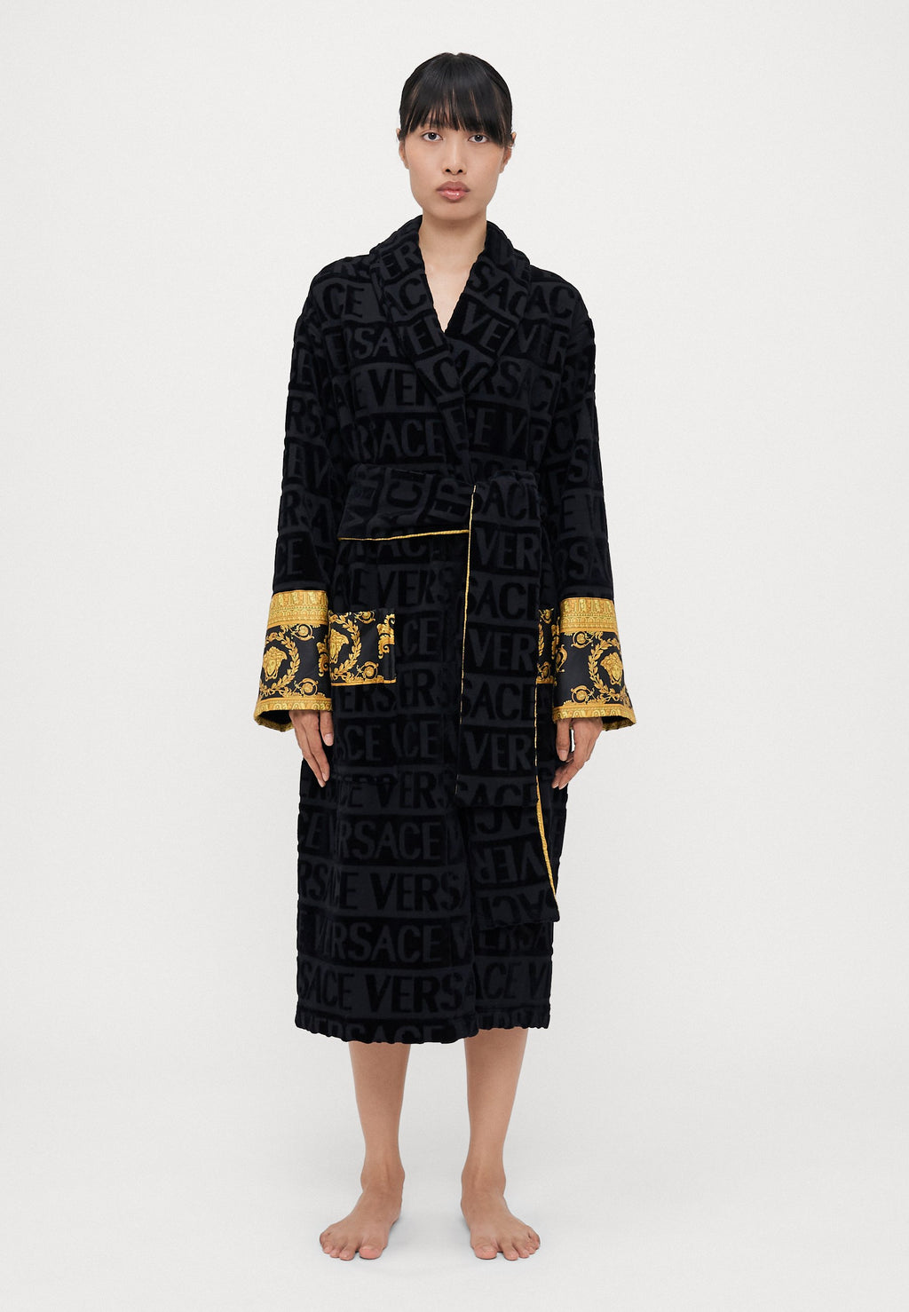 BAROQUE HEART BAROQUE UNISEX - Robe de chambre - black