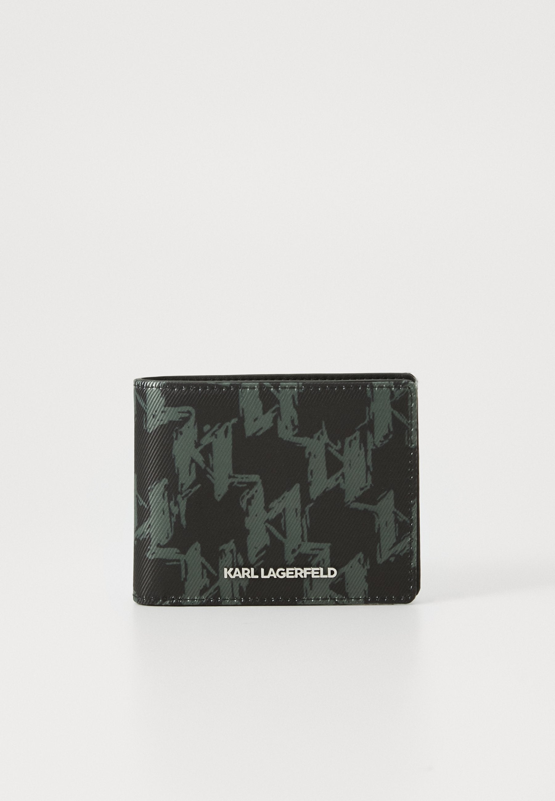 MONOGRAM GRAPHIC WALLET  - Wallet - black/burnt olive