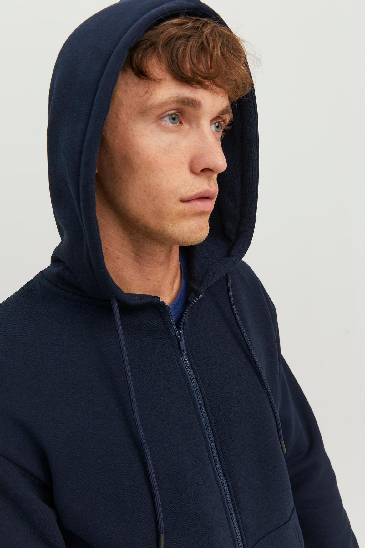 Zip Plain Zip - Zip-up sweatshirt - navy blazer
