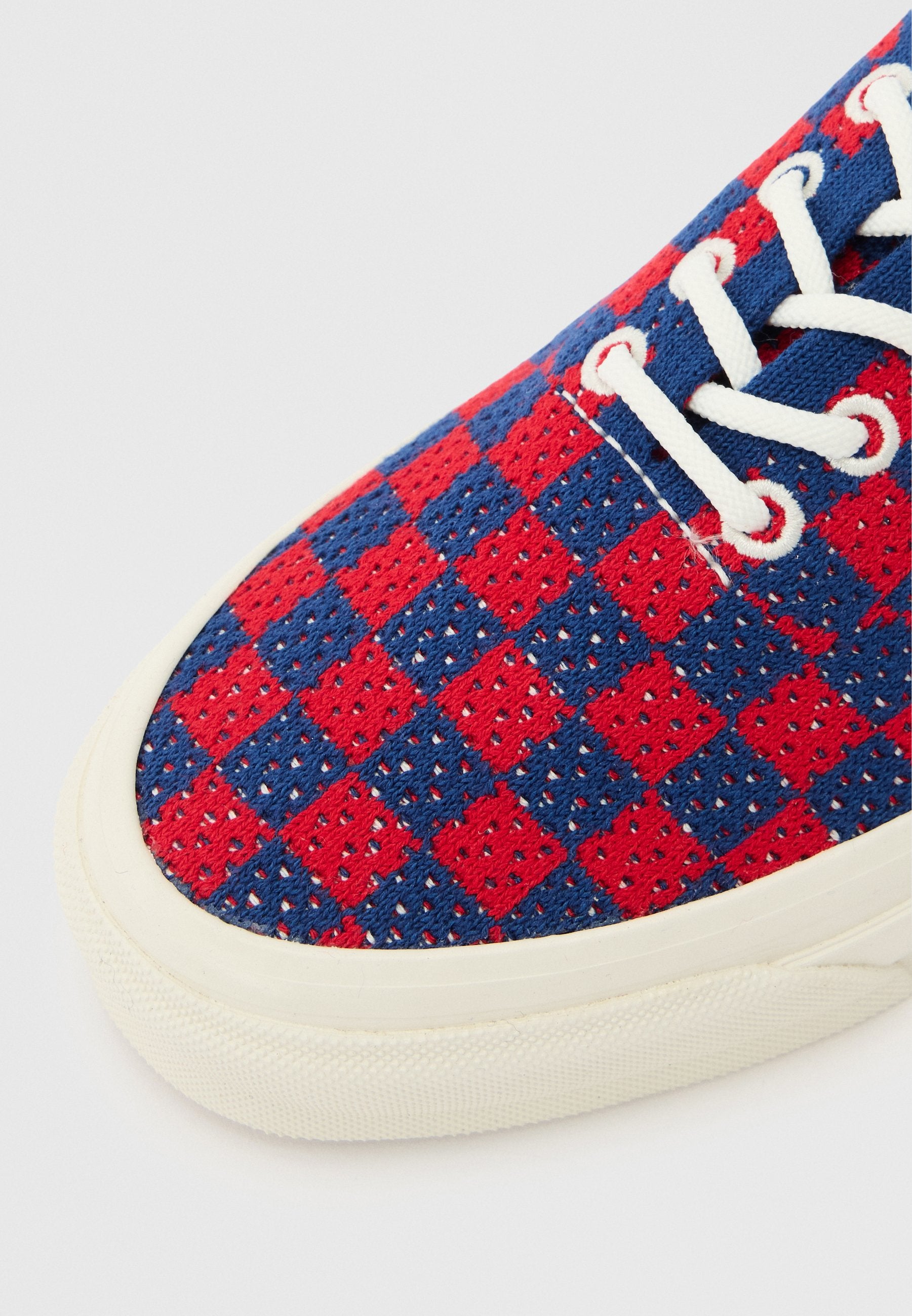 PREMIUM AUTHENTIC 44 EK - Skate shoes - red/blue