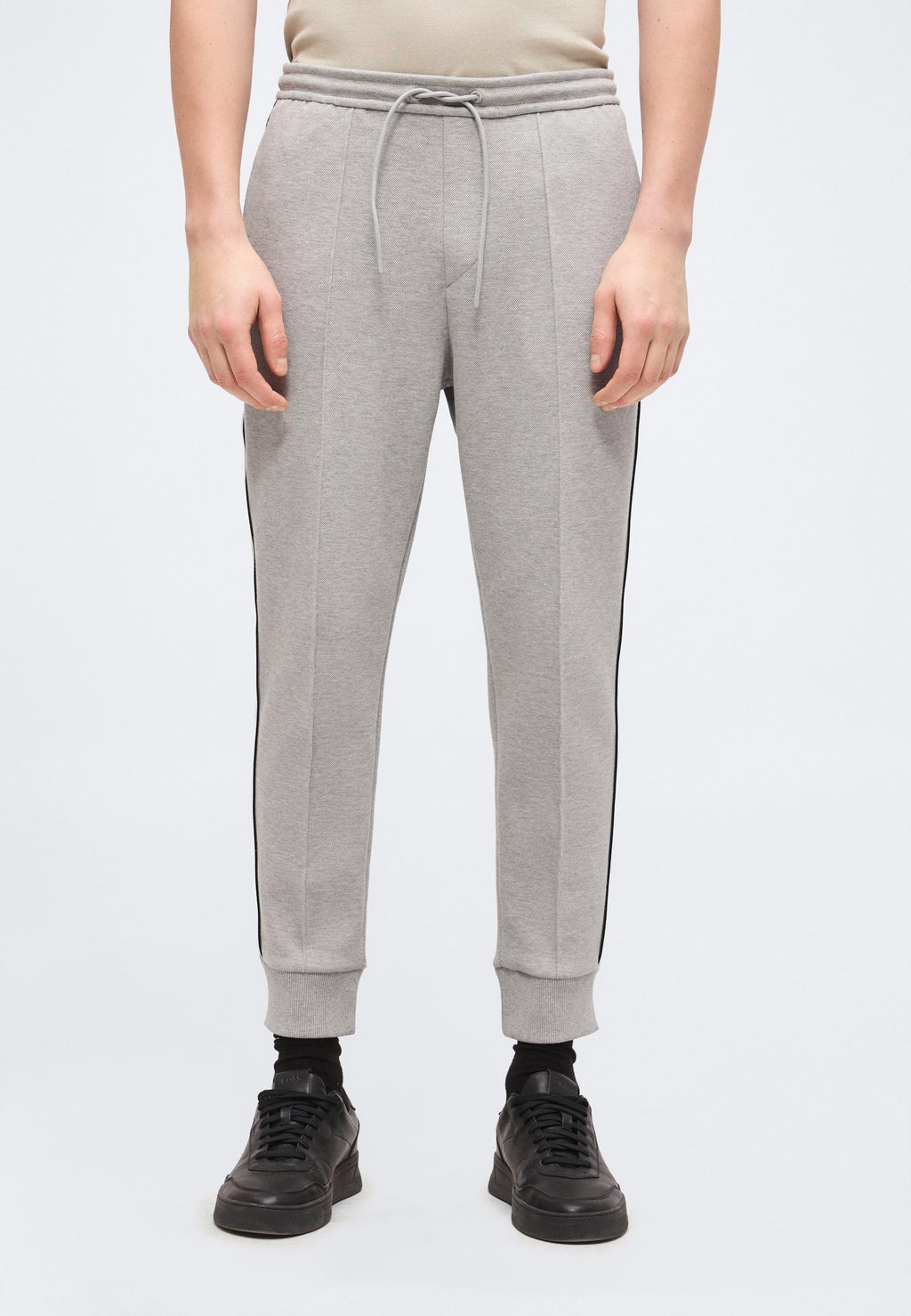 JOIN HADIKO - Tracksuit bottoms - silver-coloured