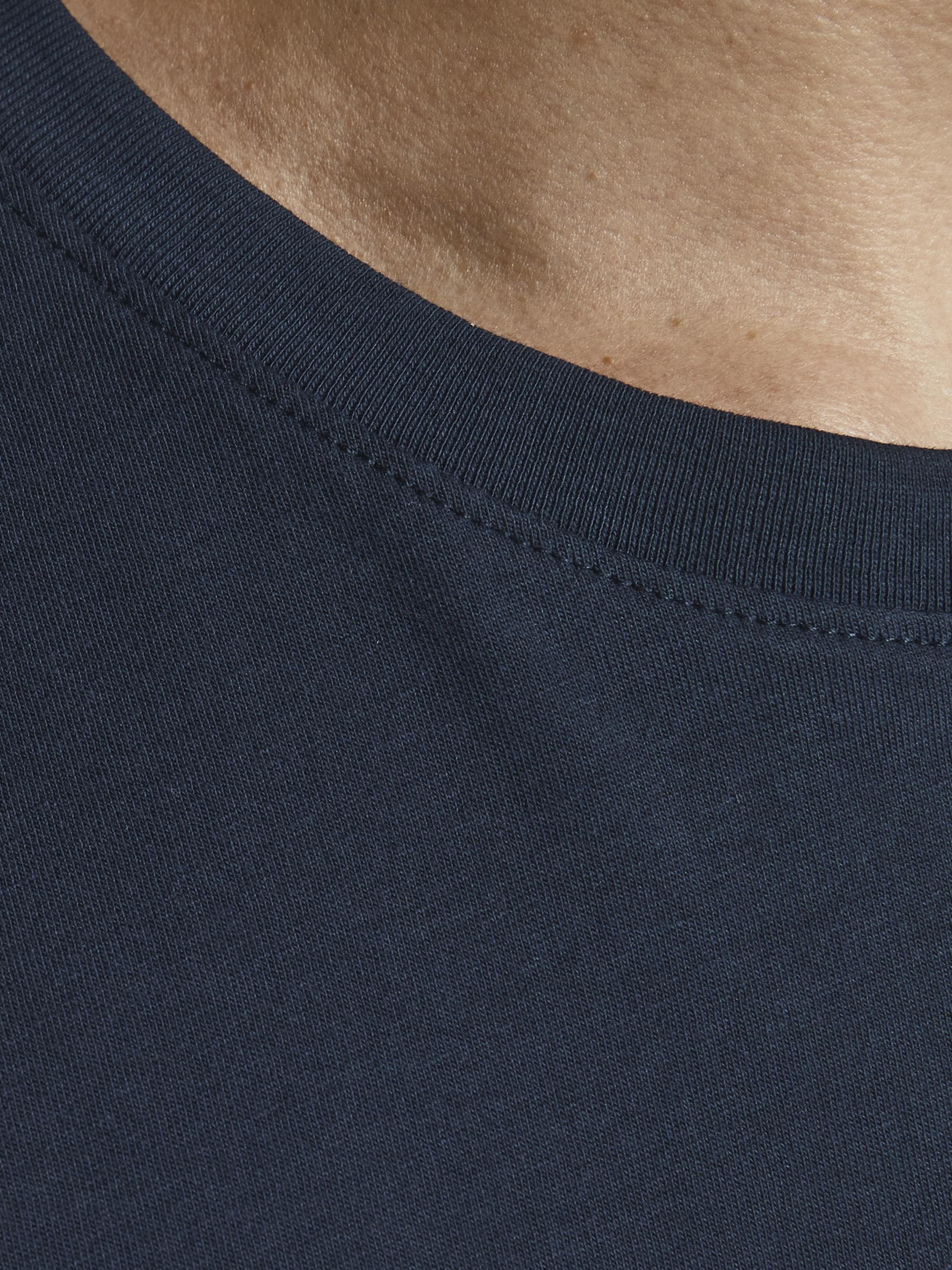 JJECORP LOGO TEE SS CREW NECK NOOS - Print T-shirt - navy blazer