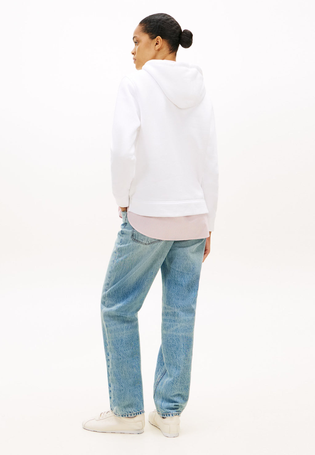 HILFIGER HOODIE  - Hoodie - white