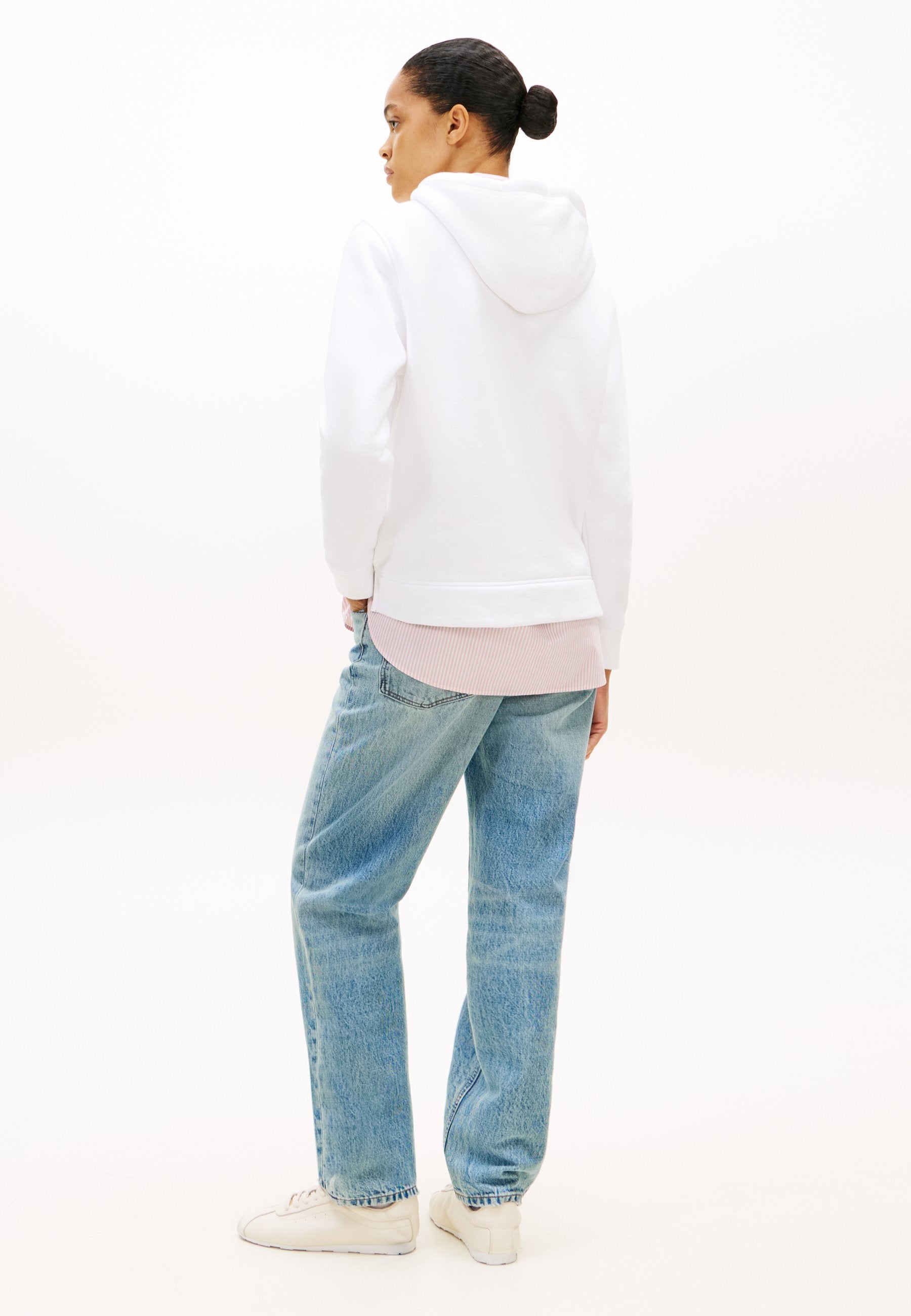 HILFIGER HOODIE  - Hoodie - white