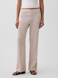 LOW RISE - Trousers - beige