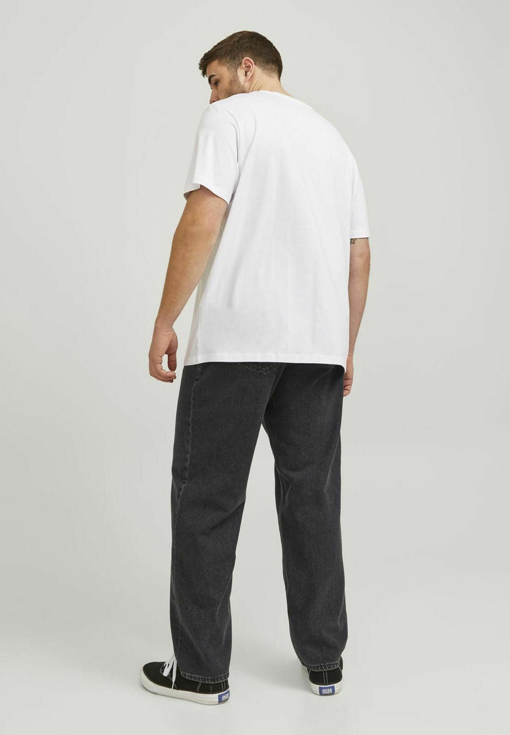 Relaxed Fit Plus Size JJICHRIS JJORIGINAL SQ 737 NOOS PLS - Relaxed fit jeans - black denim