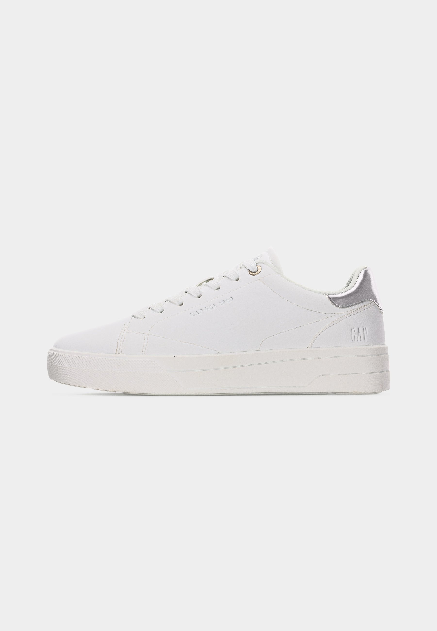 MOON II - Trainers - white/silver-coloured