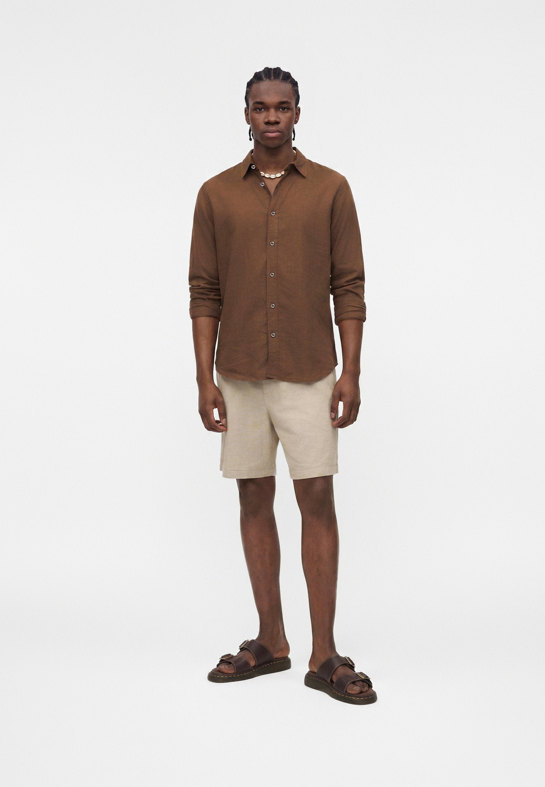 STANDARD - Shirt - brown