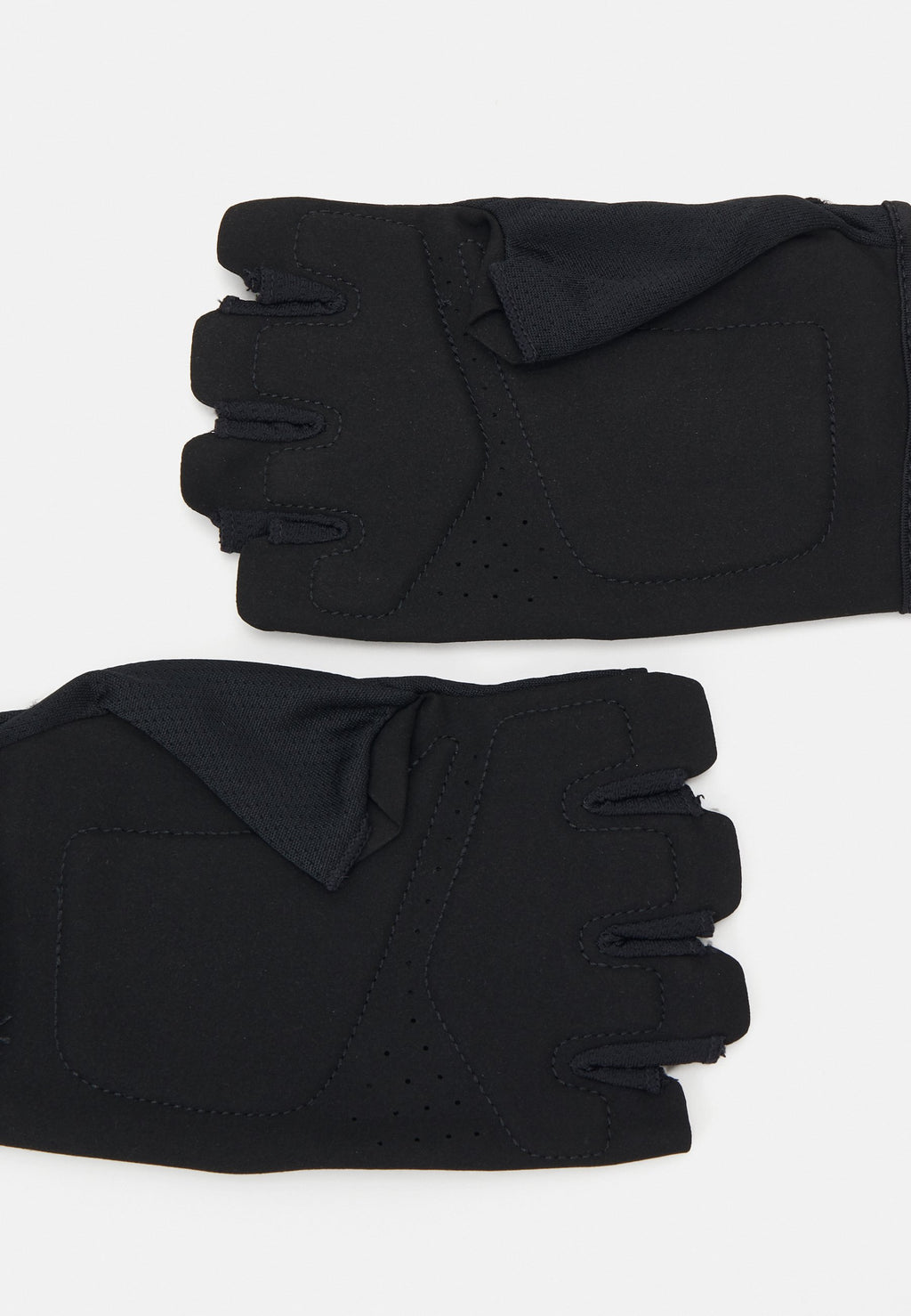M GYM ESSENTIAL UNISEX - Fingerless gloves - black/white