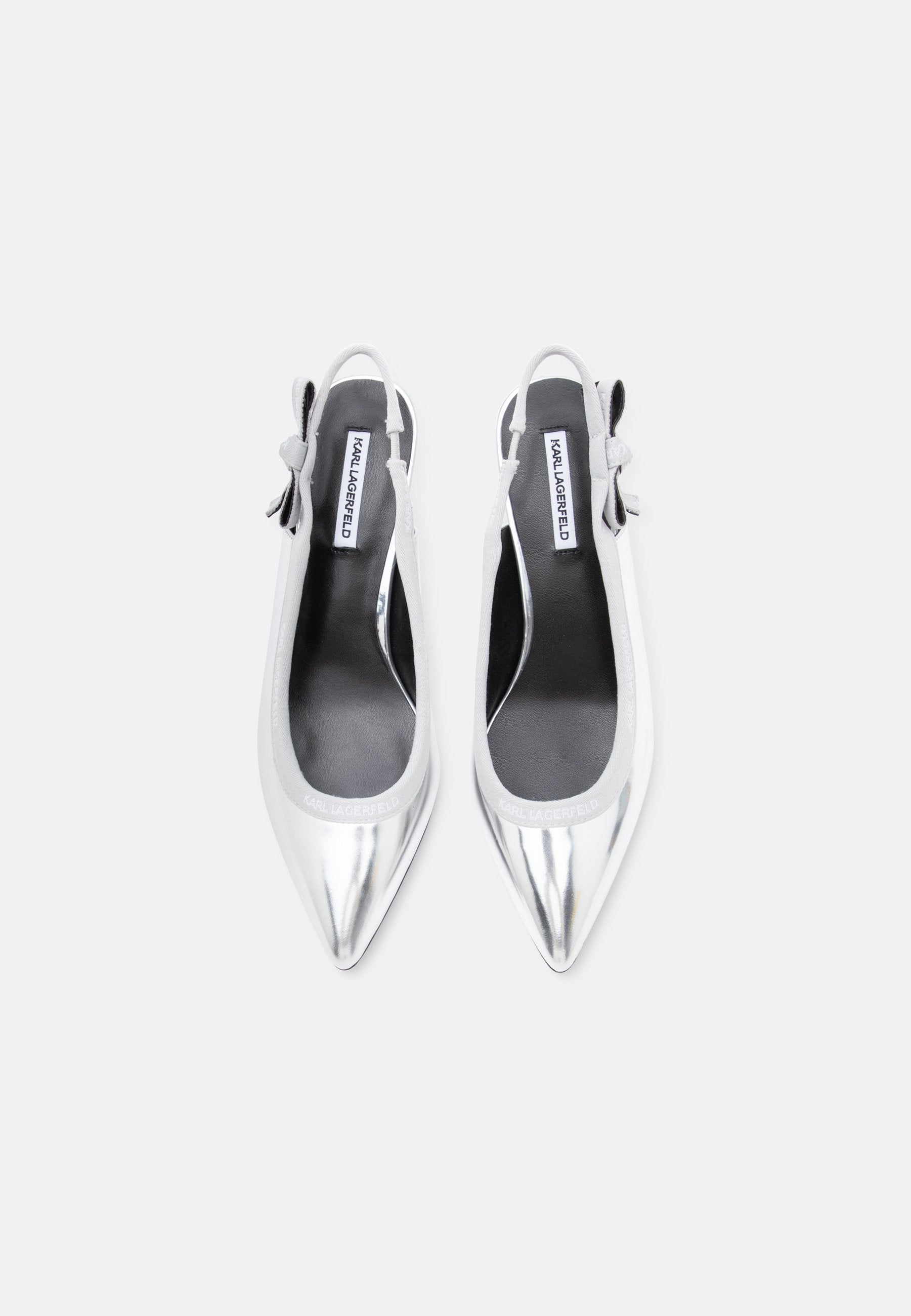 PANACHE - Classic heels - silver-coloured mirror