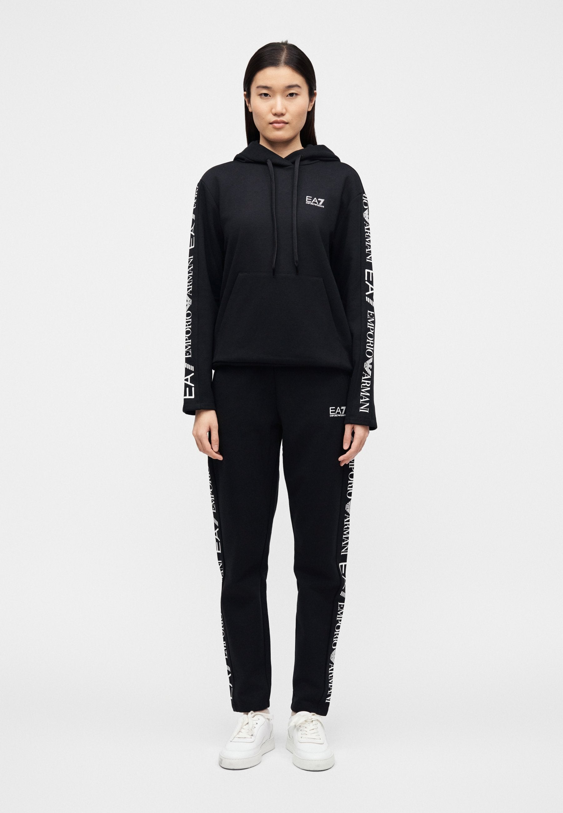 SET - Tracksuit - black/white
