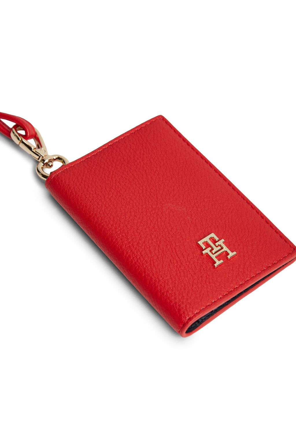 HILFIGER ICON CARD HOLDER WITH STRAP - Passport holder - primary red