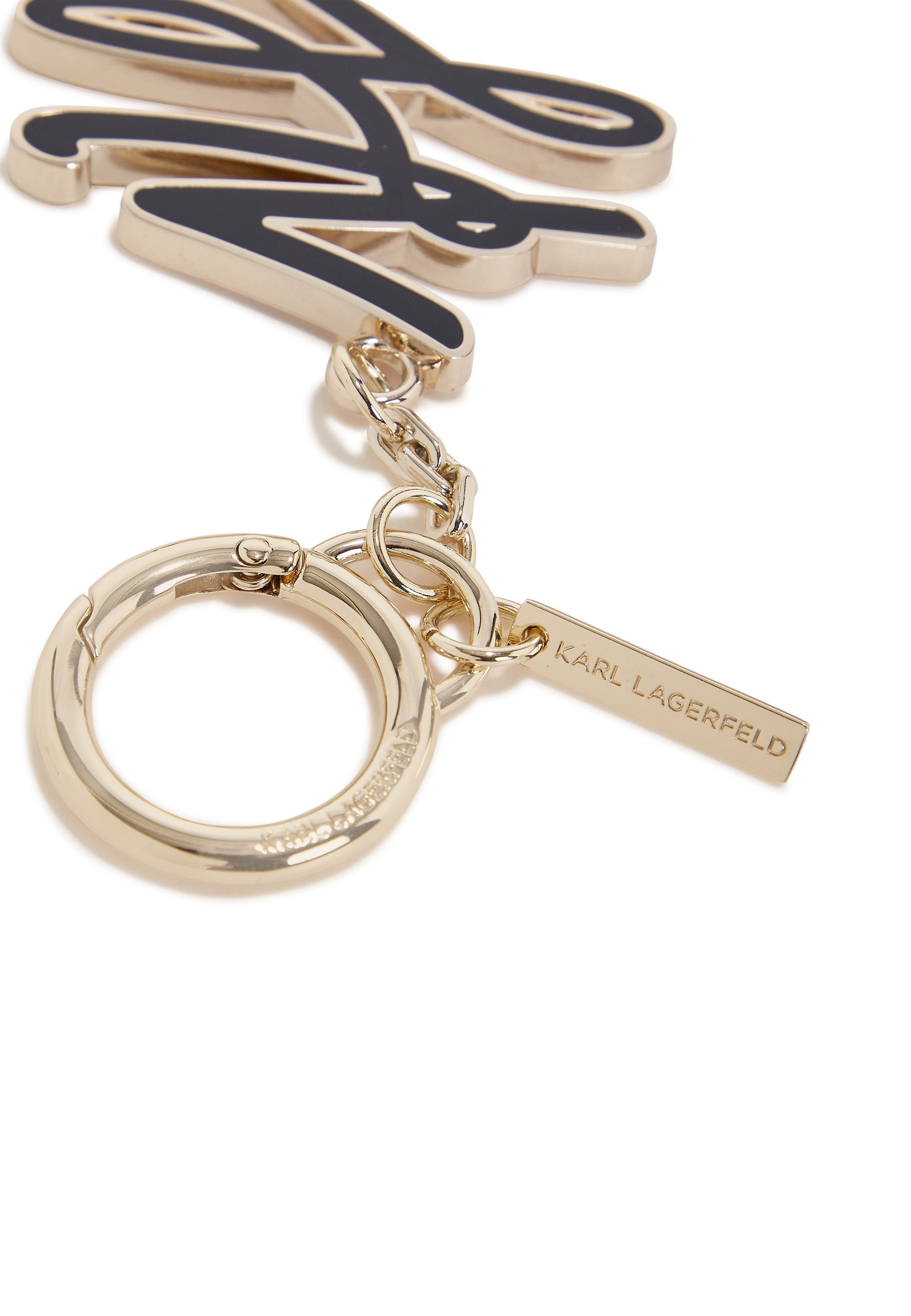 AUTOGRAPH ENAMEL - Keyring - black/gold-coloured